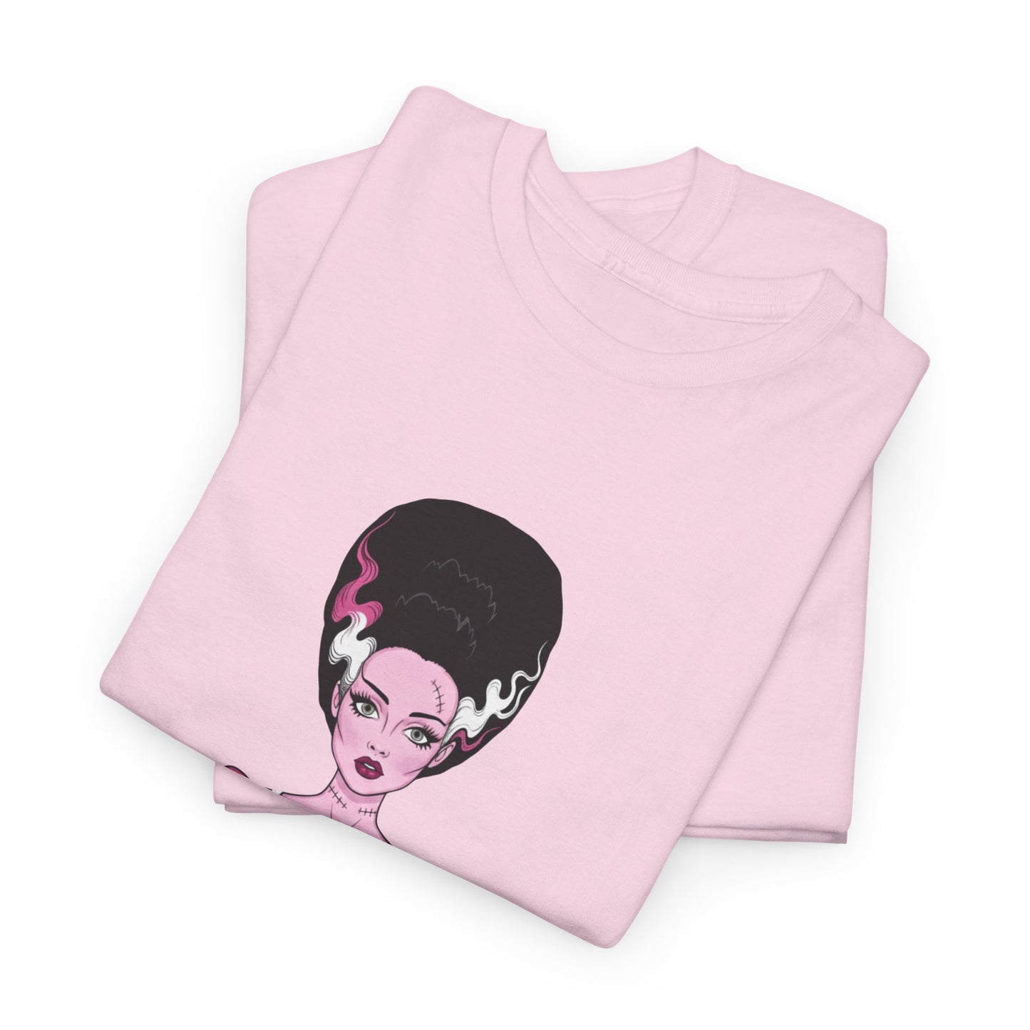 Pink Bride of Frankenstein Awareness Tee