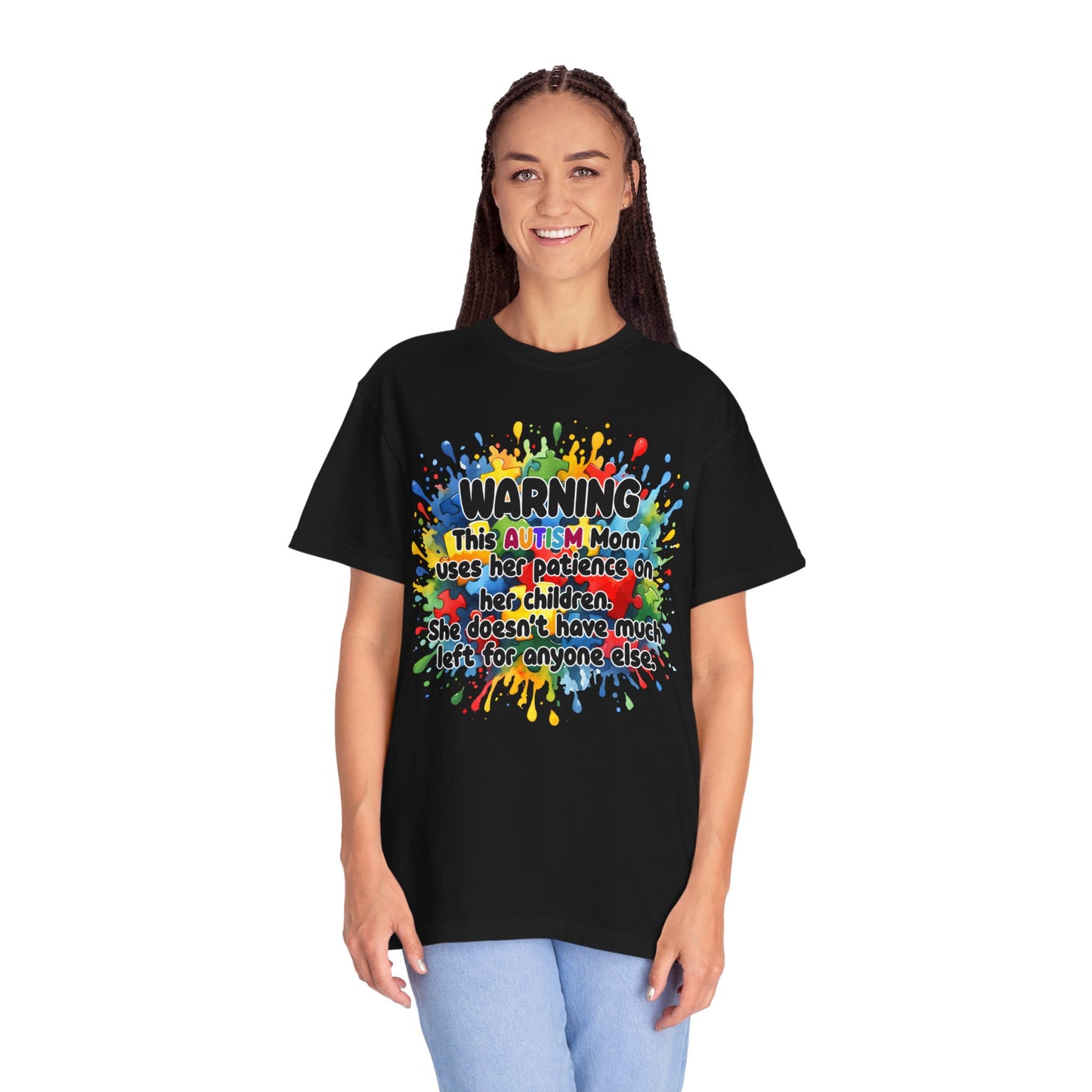 Autism Mom’s Patience Statement T-Shirt: Bold & Empowering