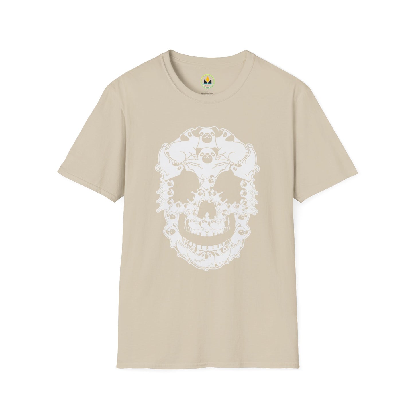 Spooky Pug Skull - Unique Halloween T-Shirt