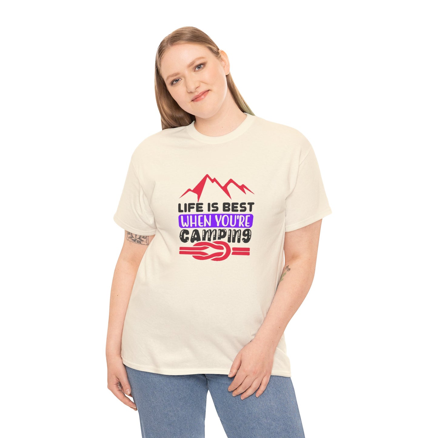Mountain Adventure Camping Tee – Embrace the Great Outdoors