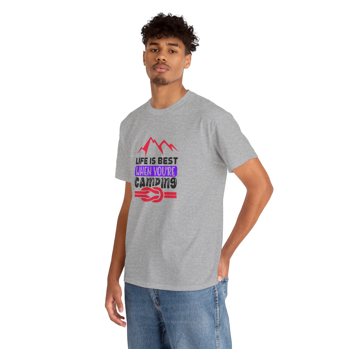 Mountain Adventure Camping Tee – Embrace the Great Outdoors