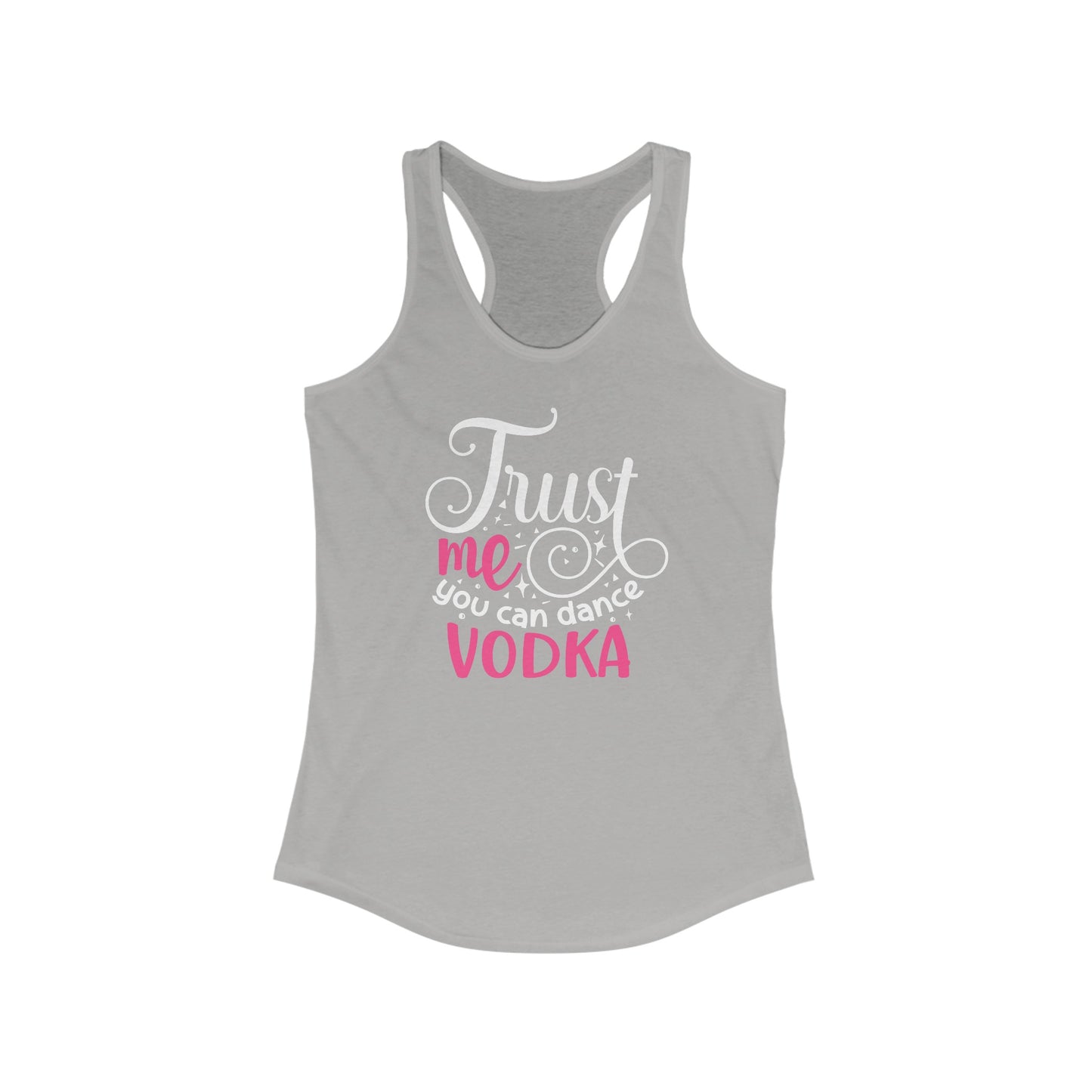 Dance Confidence Women’s Tank Top - Humorous Vodka-Inspired Design
