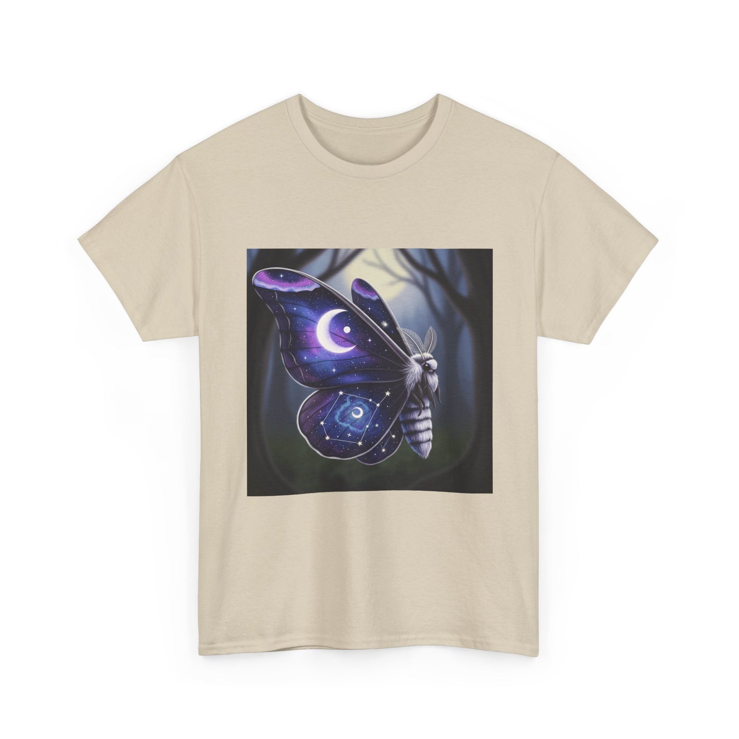 Witchy Galaxy Moth Moon Shirt