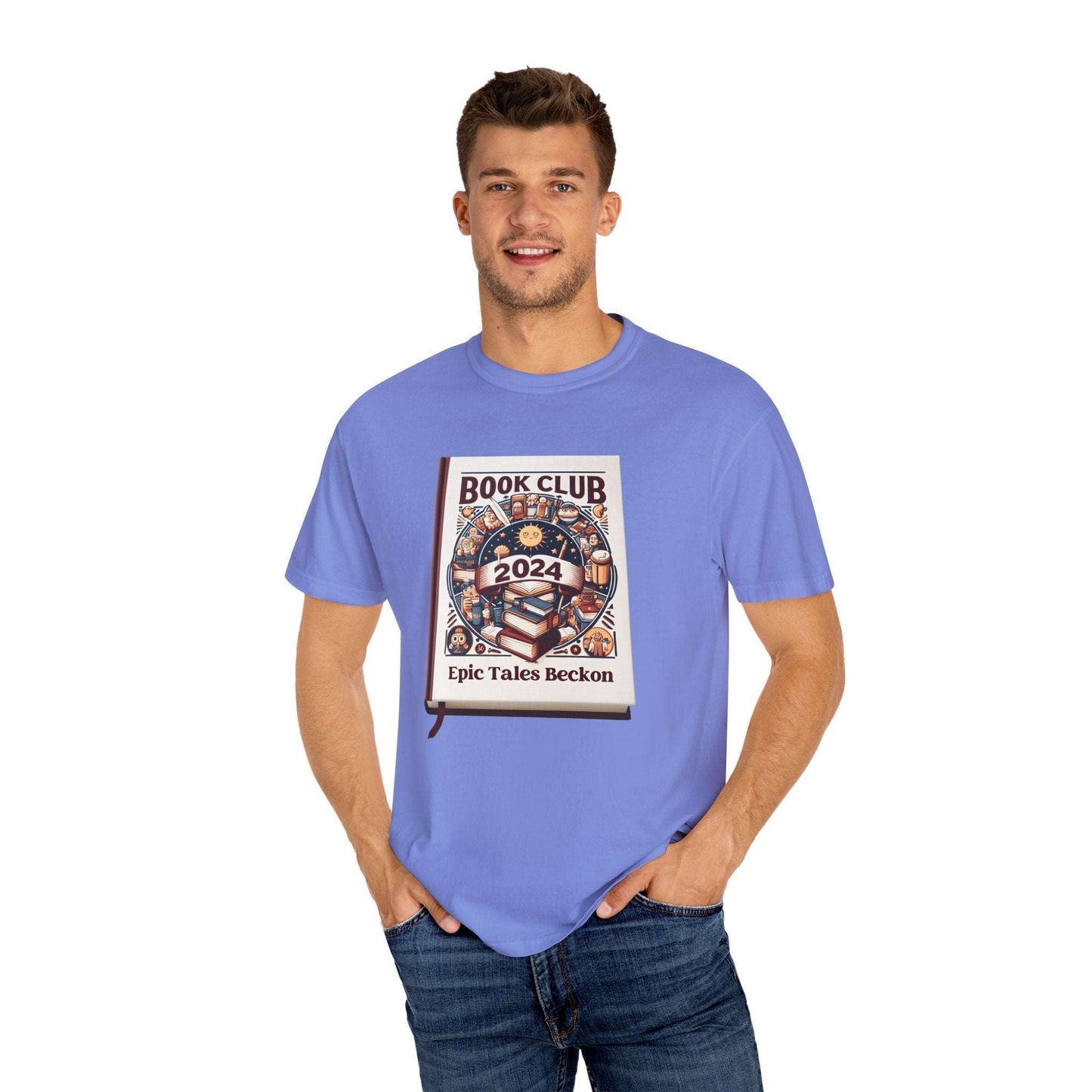 2024 Book Club - Literary Adventure tshirt - Epic Tales Beckon