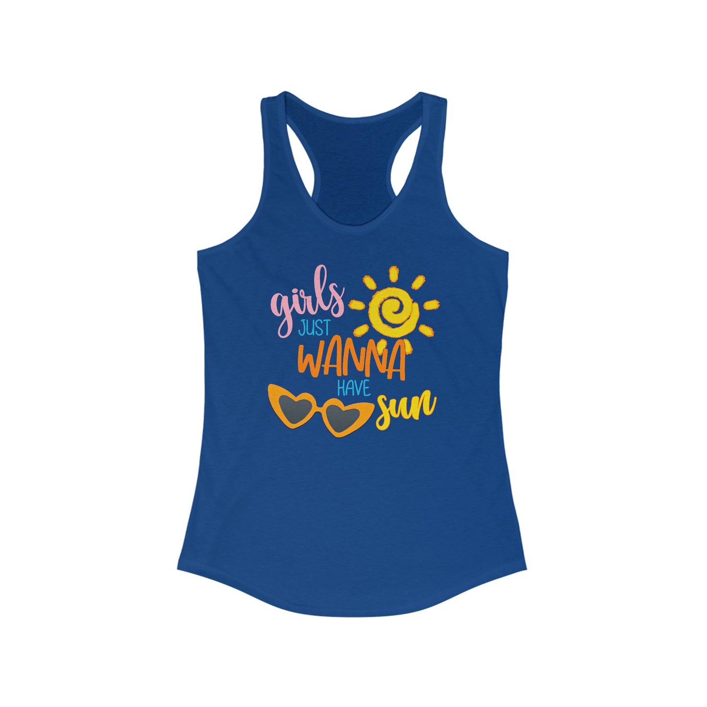 Girls Just Wanna Have Sun” - Summer Fun Women’s Tank Top
