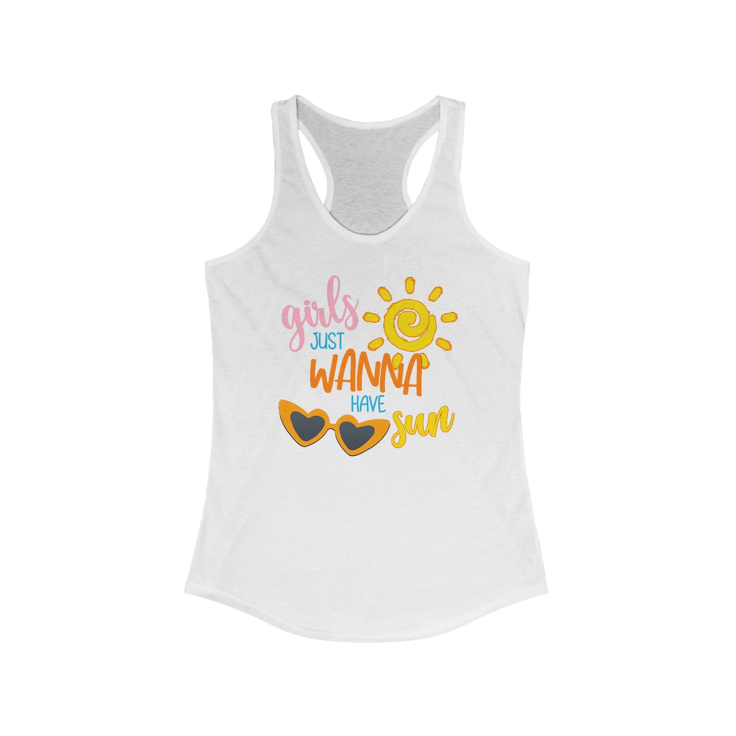 Girls Just Wanna Have Sun” - Summer Fun Women’s Tank Top
