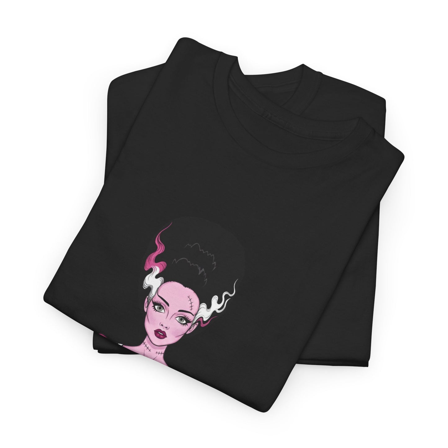 Pink Bride of Frankenstein Awareness Tee
