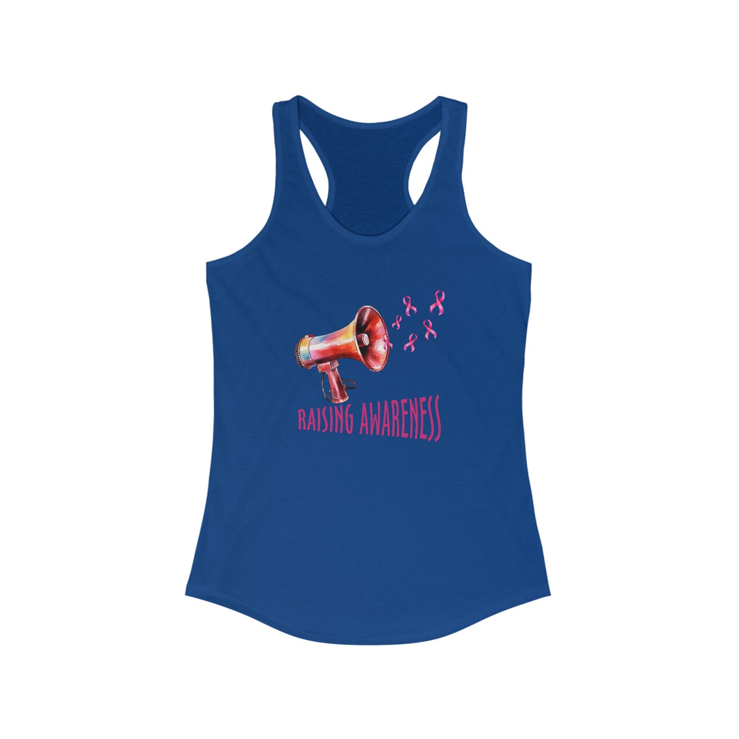 Empower Pink - Women’s ‘Raising Awareness’ Megaphone Tank Top