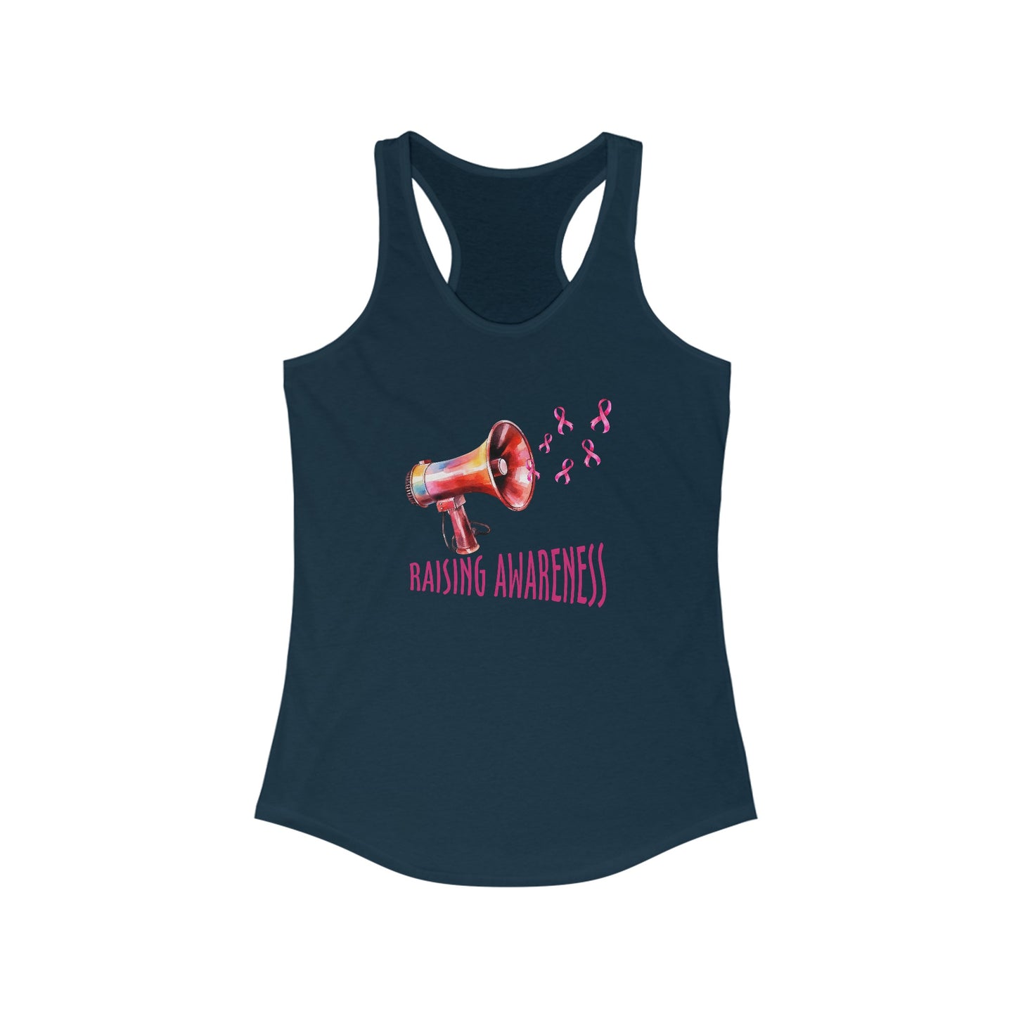 Empower Pink - Women’s ‘Raising Awareness’ Megaphone Tank Top