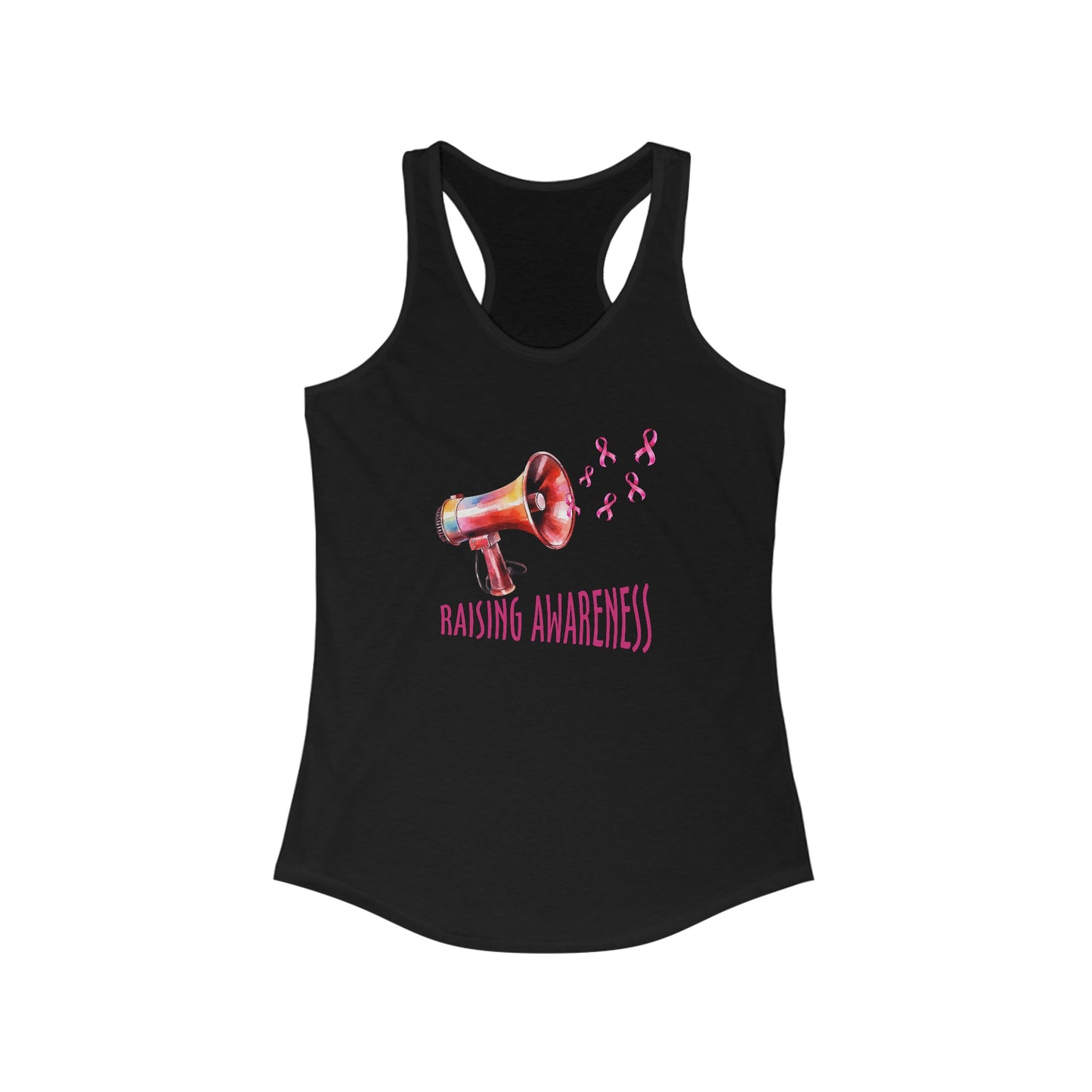 Empower Pink - Women’s ‘Raising Awareness’ Megaphone Tank Top
