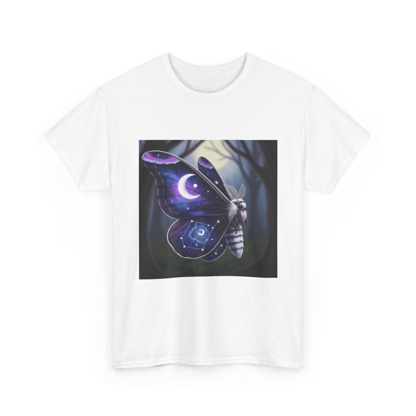 Witchy Galaxy Moth Moon Shirt