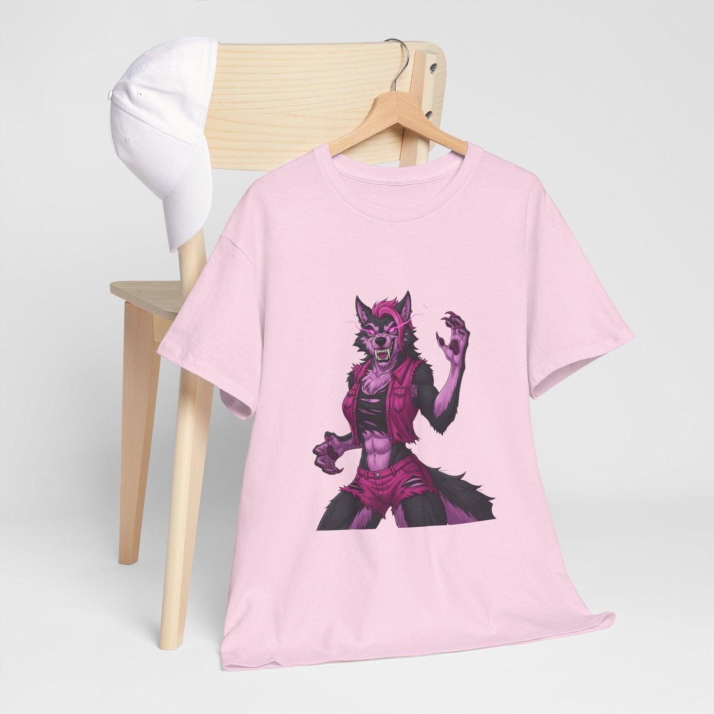 Fierce Werewolf Fights Cancer Tee