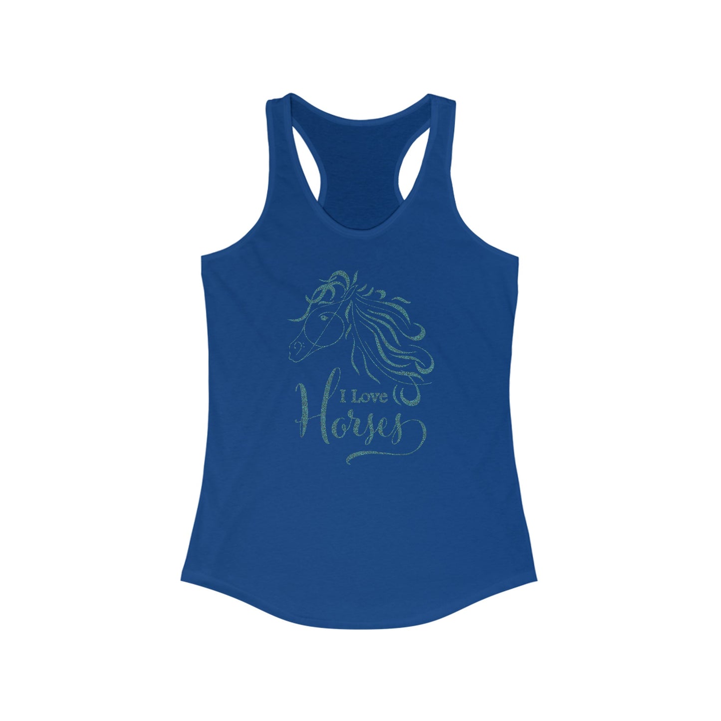 Women’s Equestrian Style Tank Top - Express Your Love for Horses in Style