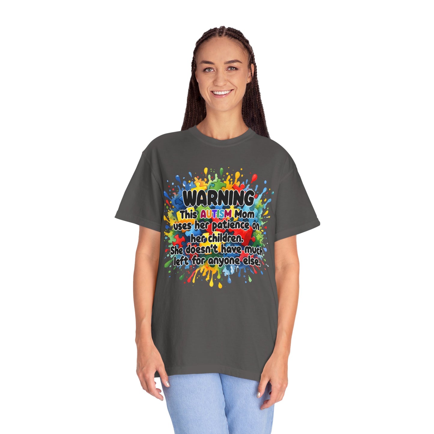 Autism Mom’s Patience Statement T-Shirt: Bold & Empowering