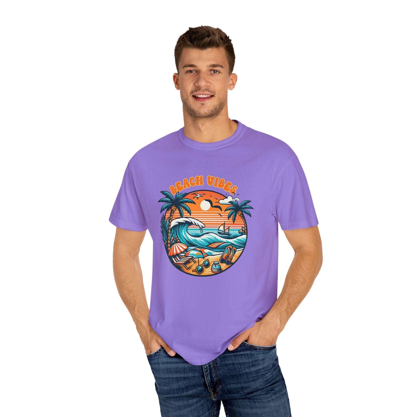 Beach Vibes - Retro Summer Bliss T-Shirt