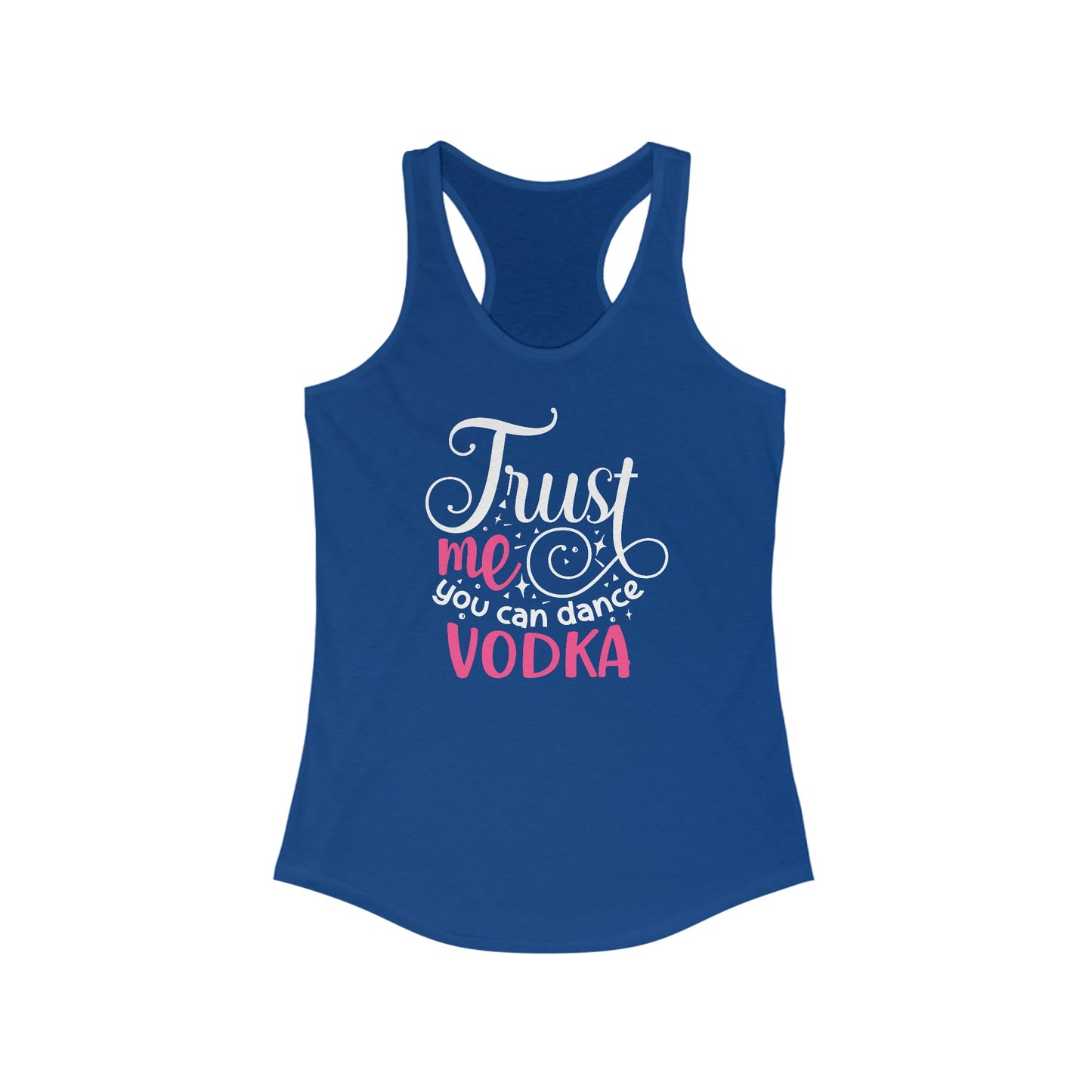 Dance Confidence Women’s Tank Top - Humorous Vodka-Inspired Design
