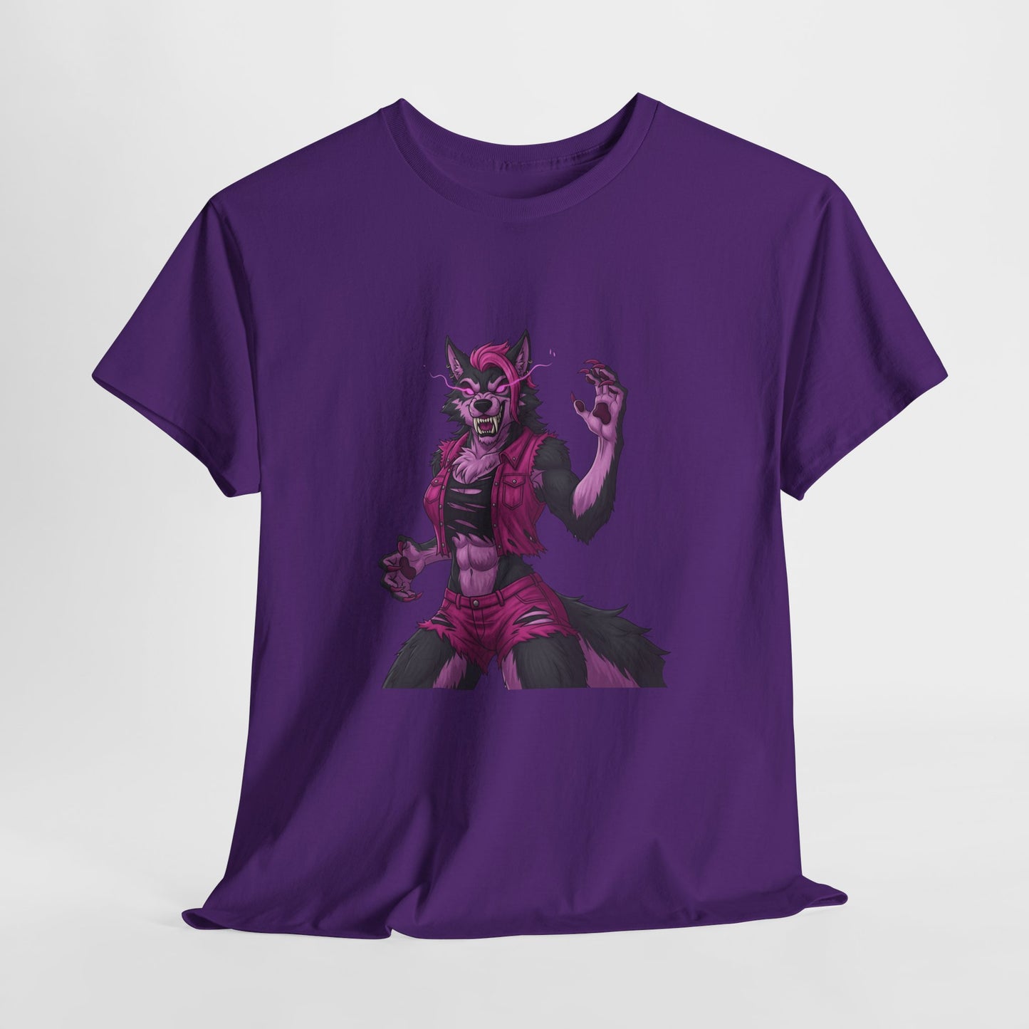 Fierce Werewolf Fights Cancer Tee