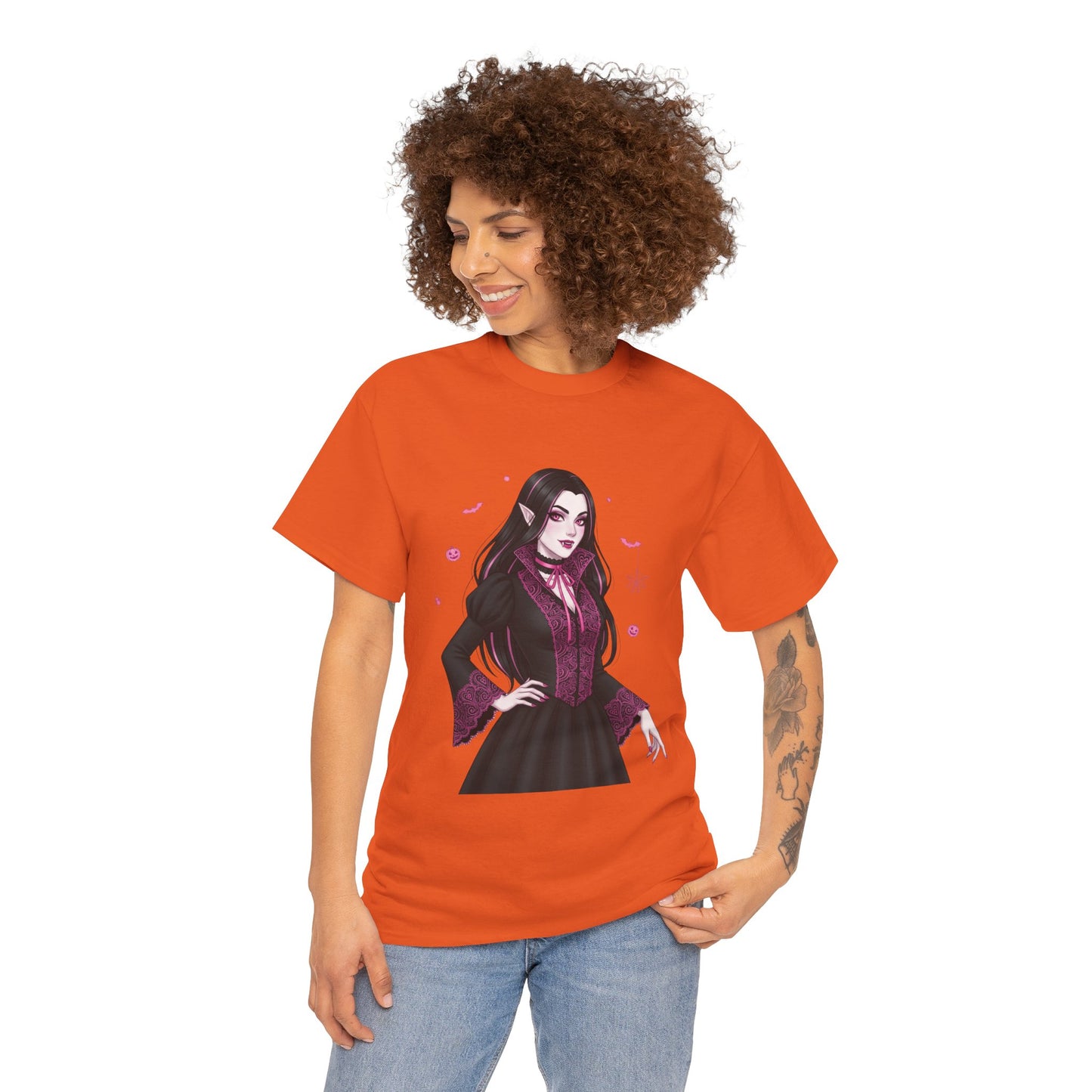 Gothic Vampire Cancer Awareness Tee