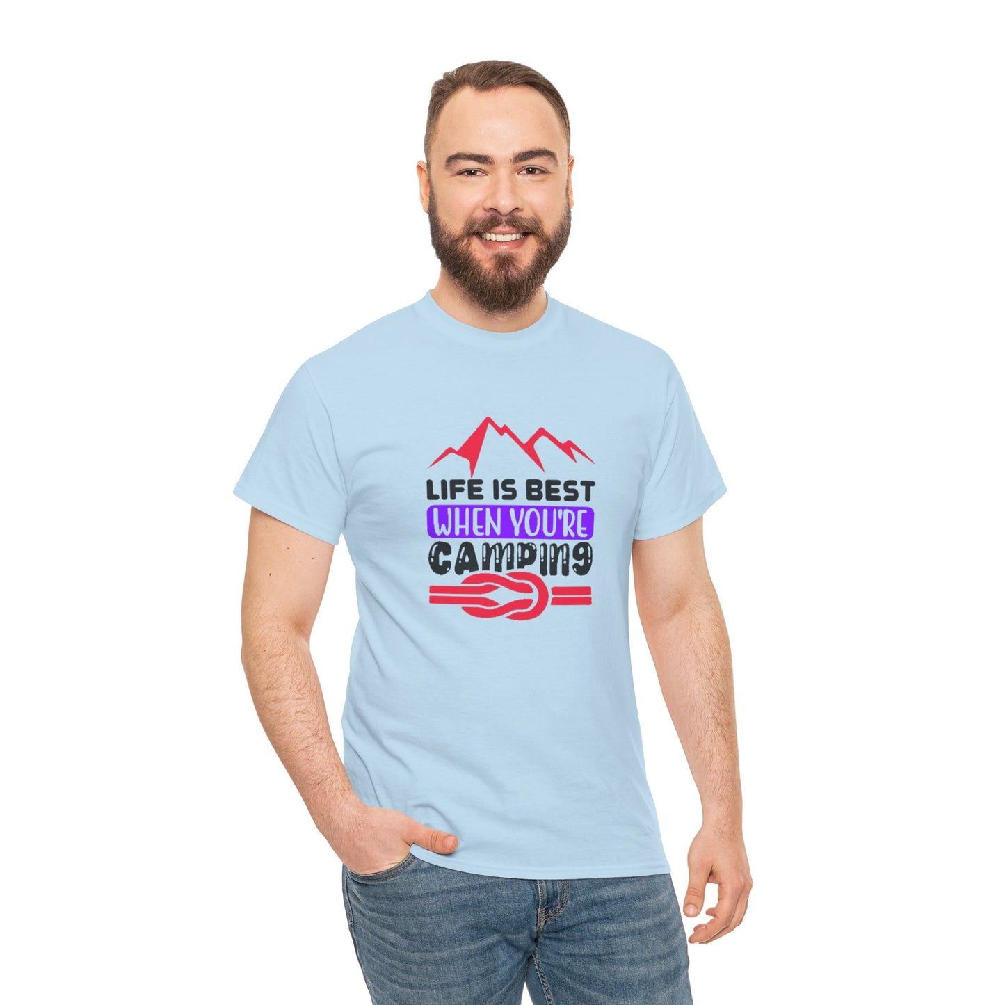 Mountain Adventure Camping Tee – Embrace the Great Outdoors
