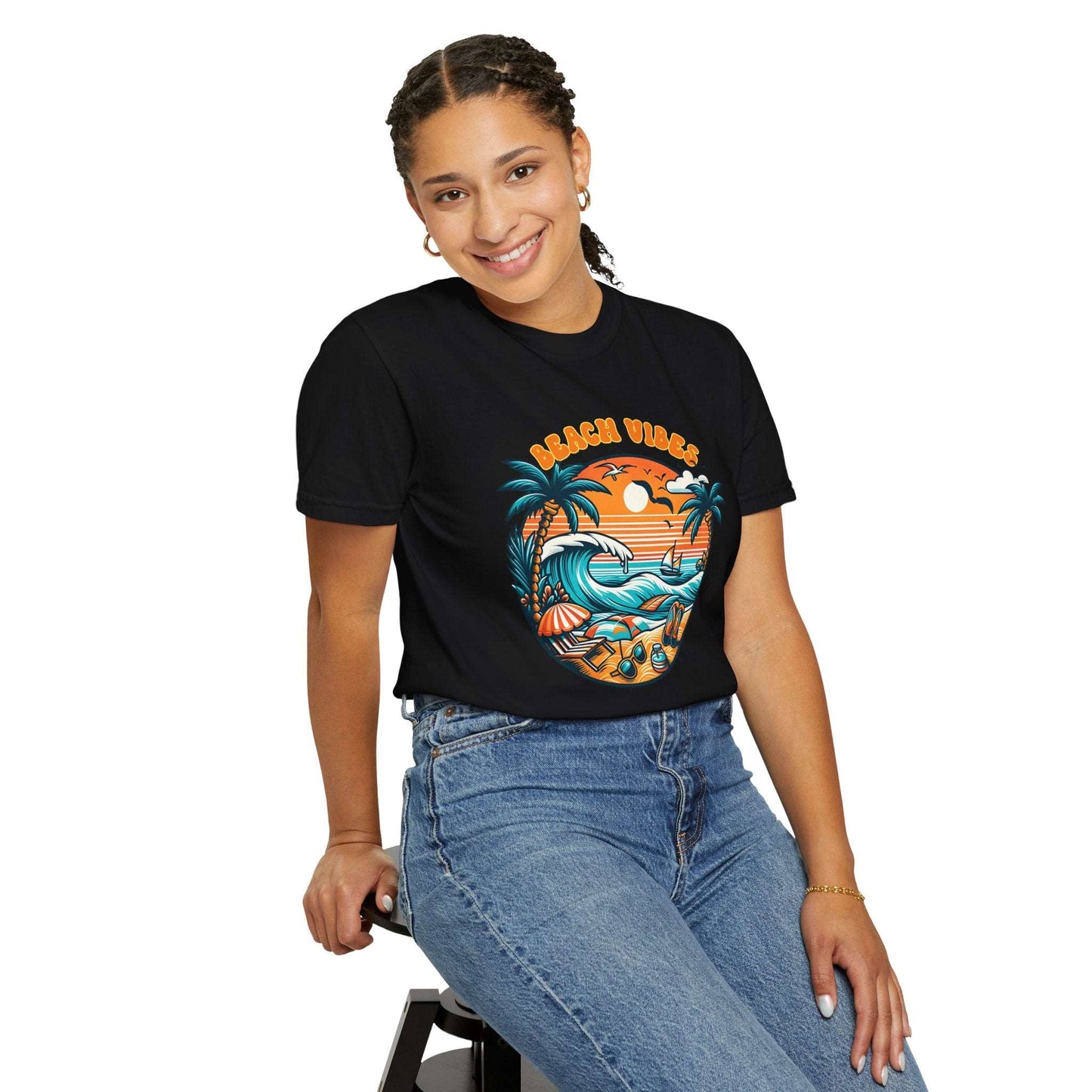 Beach Vibes - Retro Summer Bliss T-Shirt