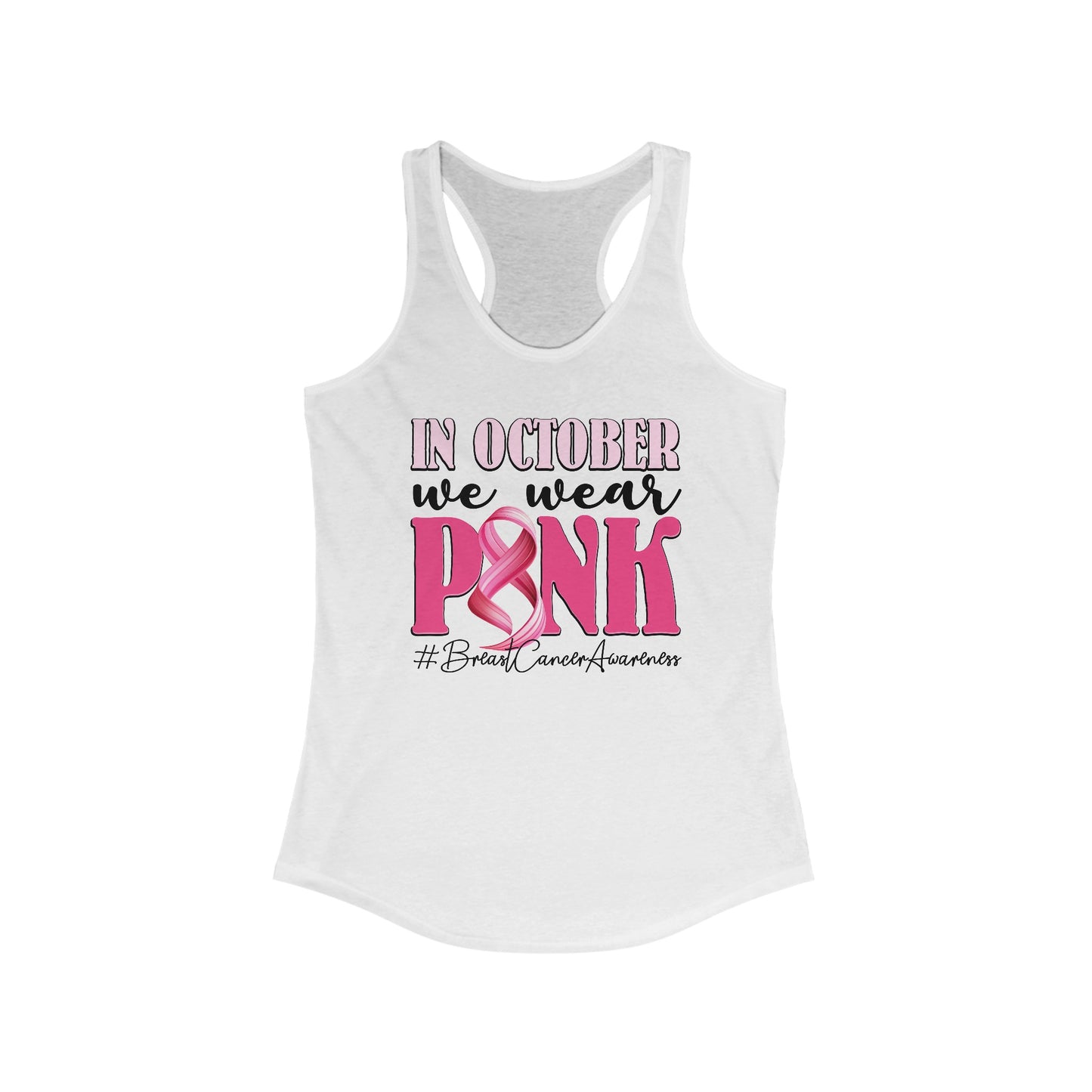Empower in Pink - Women’s Supportive Tank Top for Breast Cancer Awareness