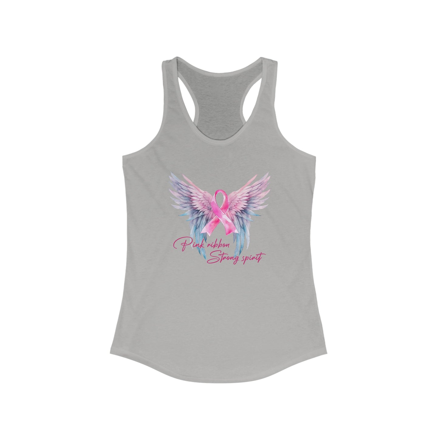 Empowerment Wings: Women’s Breast Cancer Awareness Tank Top