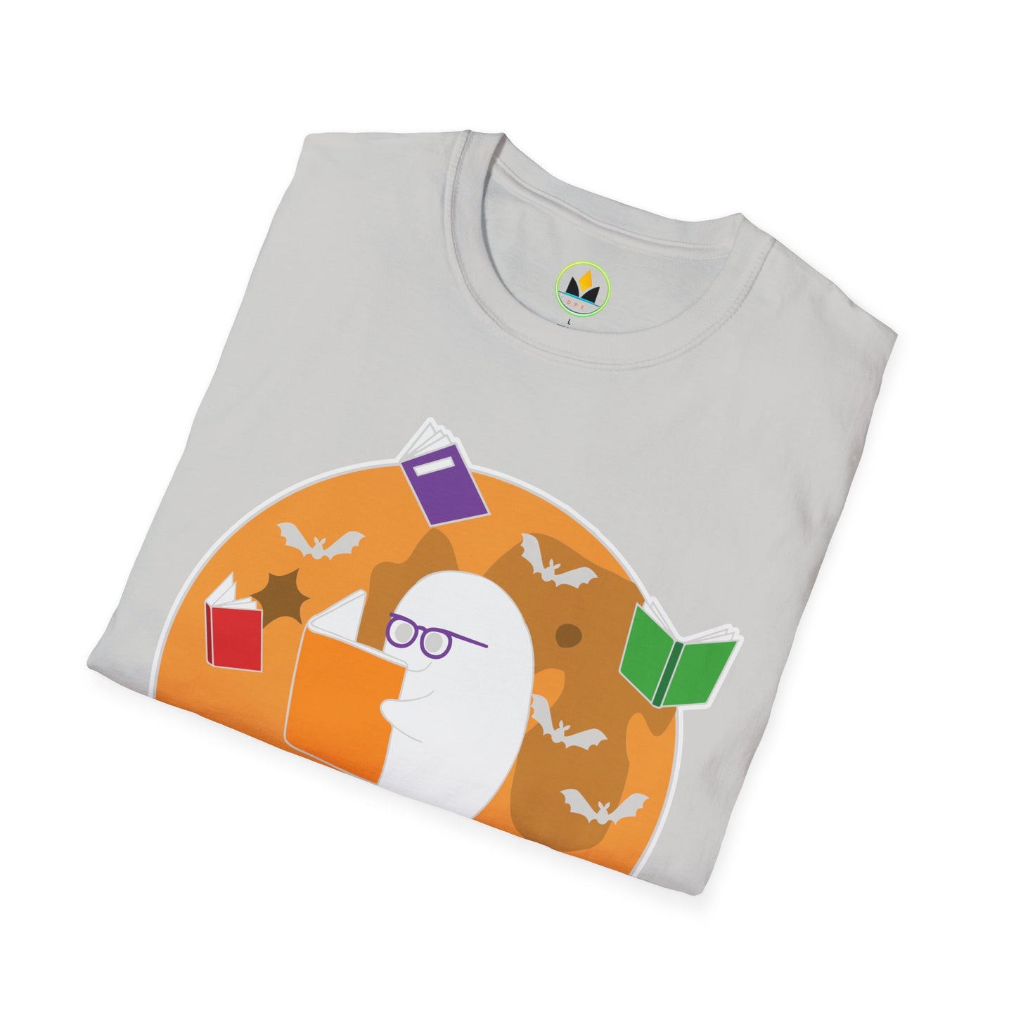 Ghostly Reader - Spooky Halloween BOOOOKS! Tee