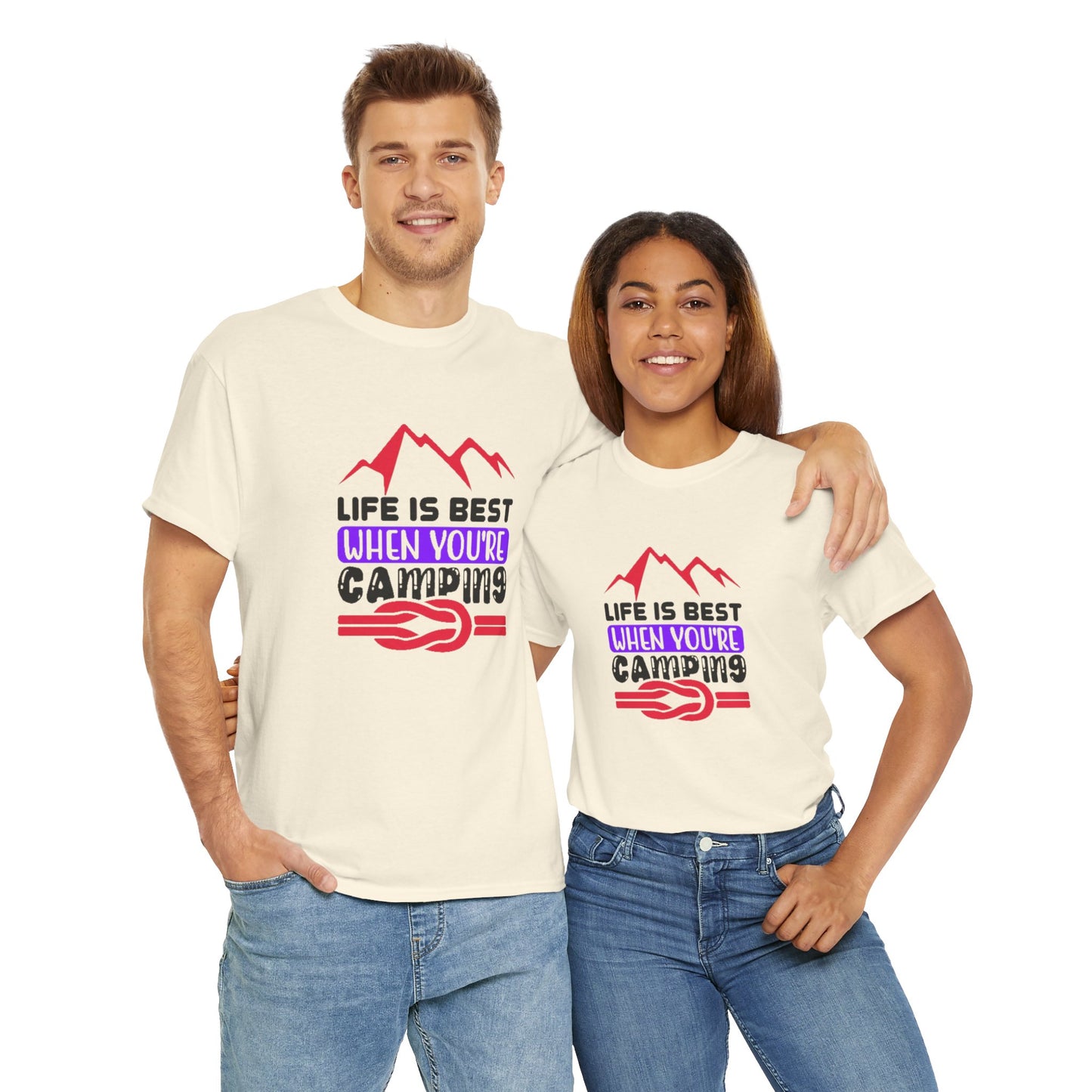 Mountain Adventure Camping Tee – Embrace the Great Outdoors