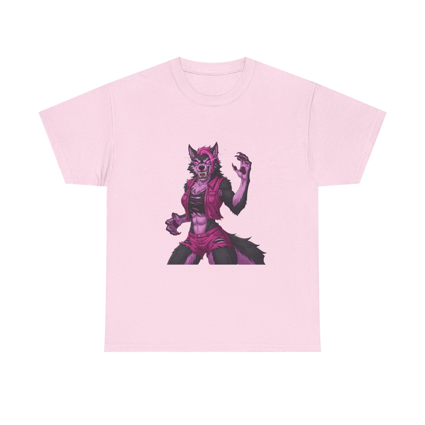 Fierce Werewolf Fights Cancer Tee