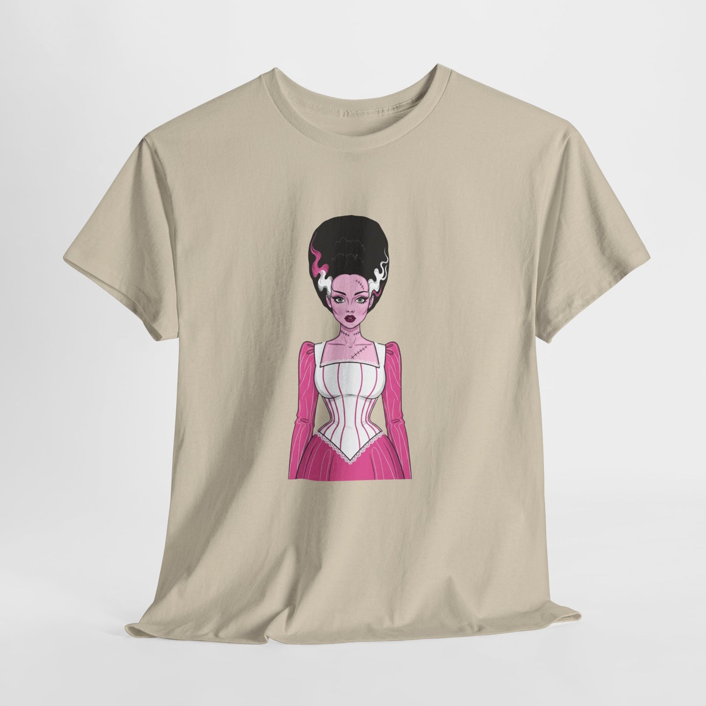 Pink Bride of Frankenstein Awareness Tee
