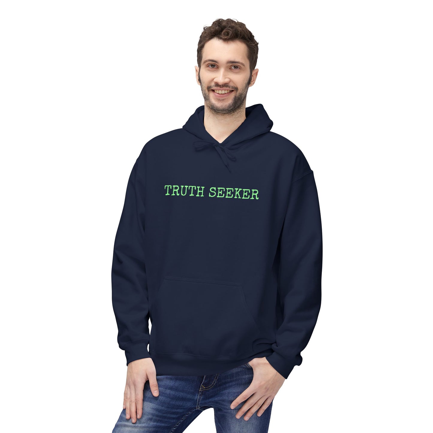 Truth Seeker Hoodie | Official @parafiles:X Merch | Paranormal Pullover Gift