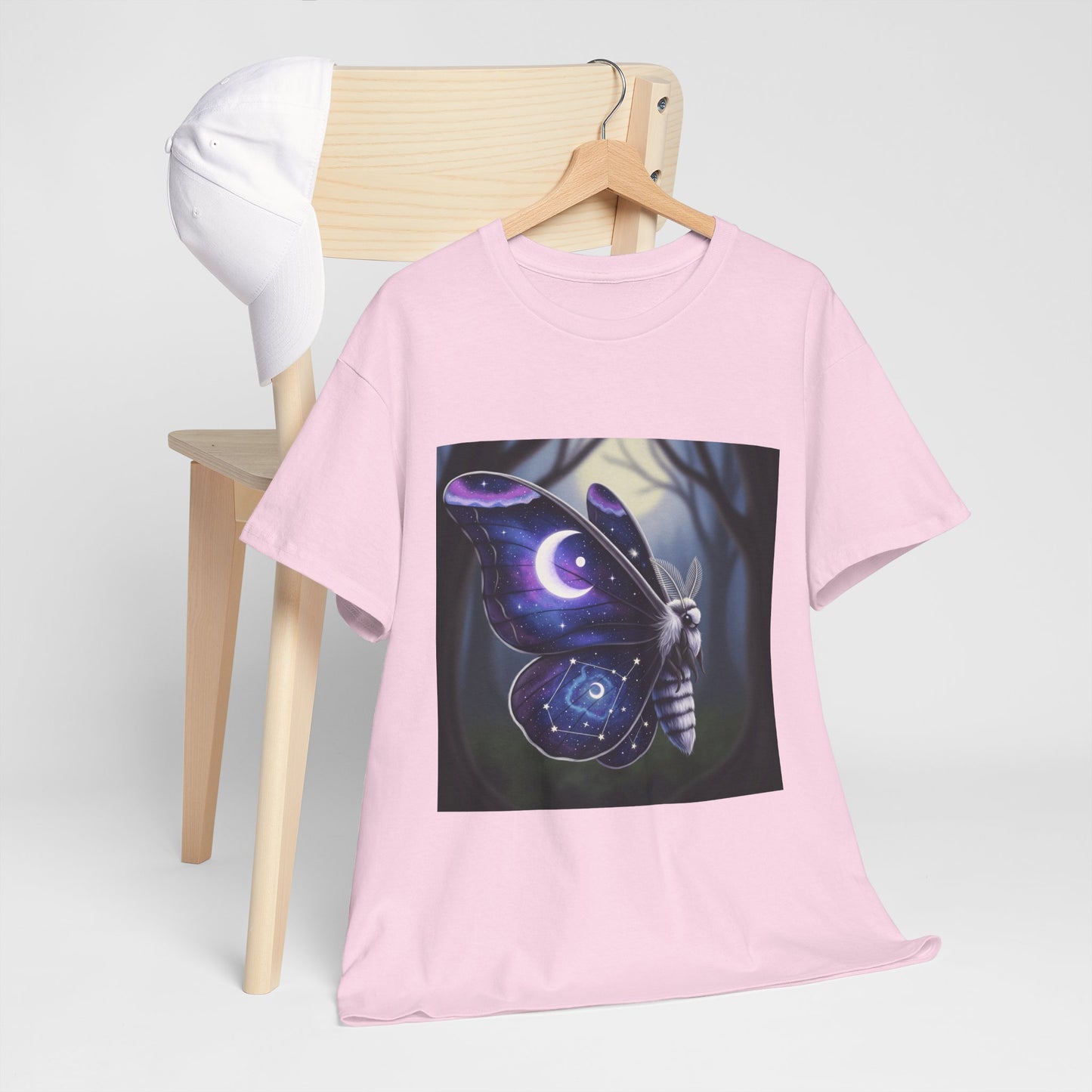 Witchy Galaxy Moth Moon Shirt