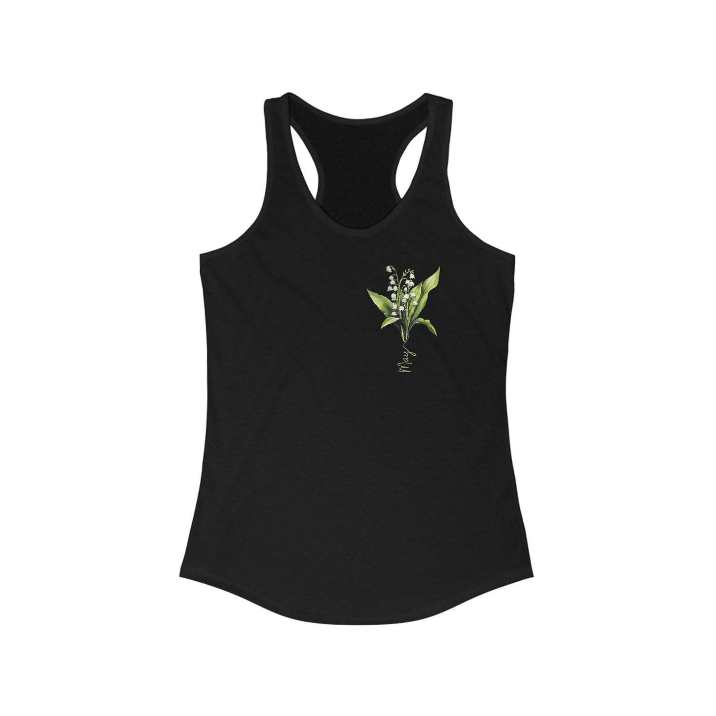 May Blossom Elegance - Lily of the Valley Women’s Tank Top