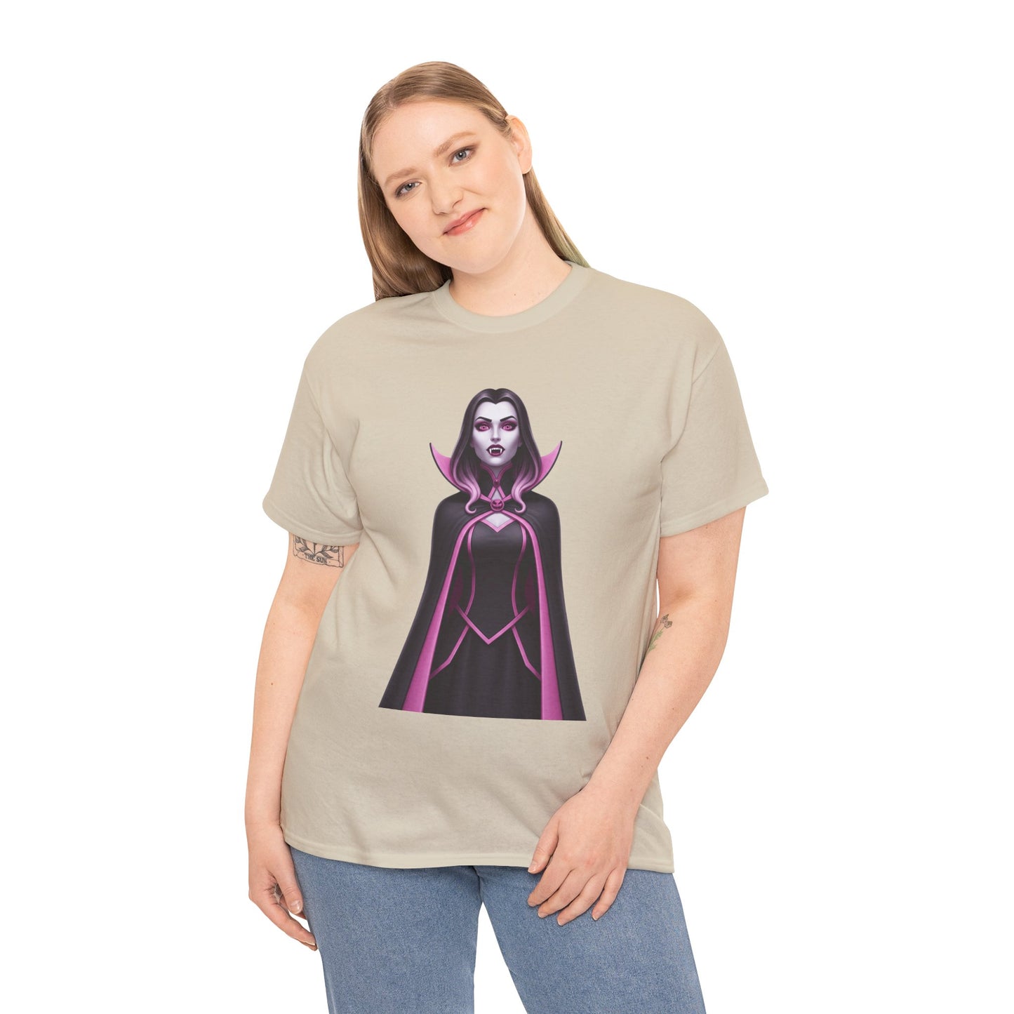 Gothic Vampiress Halloween Tee