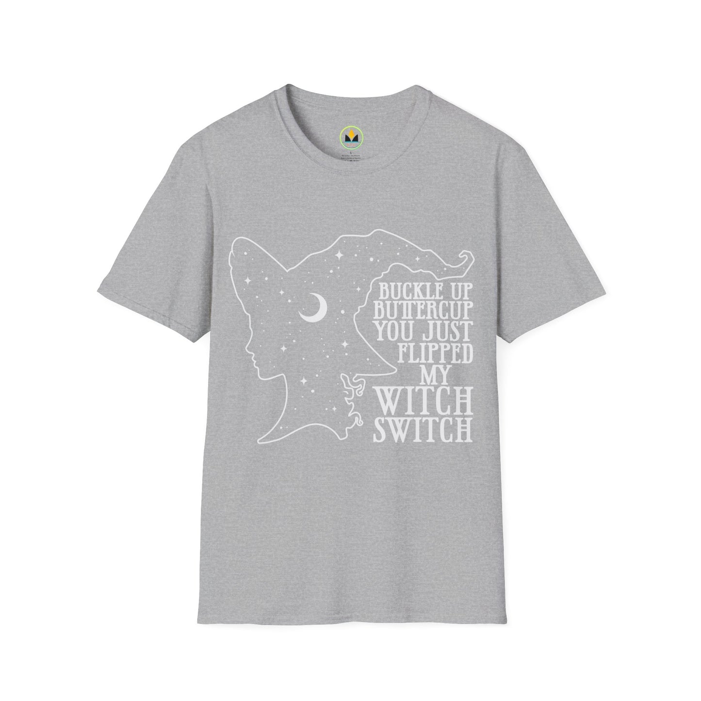 Spooky ‘Witch Switch’ Halloween Tee - Fun & Festive Holiday Apparel