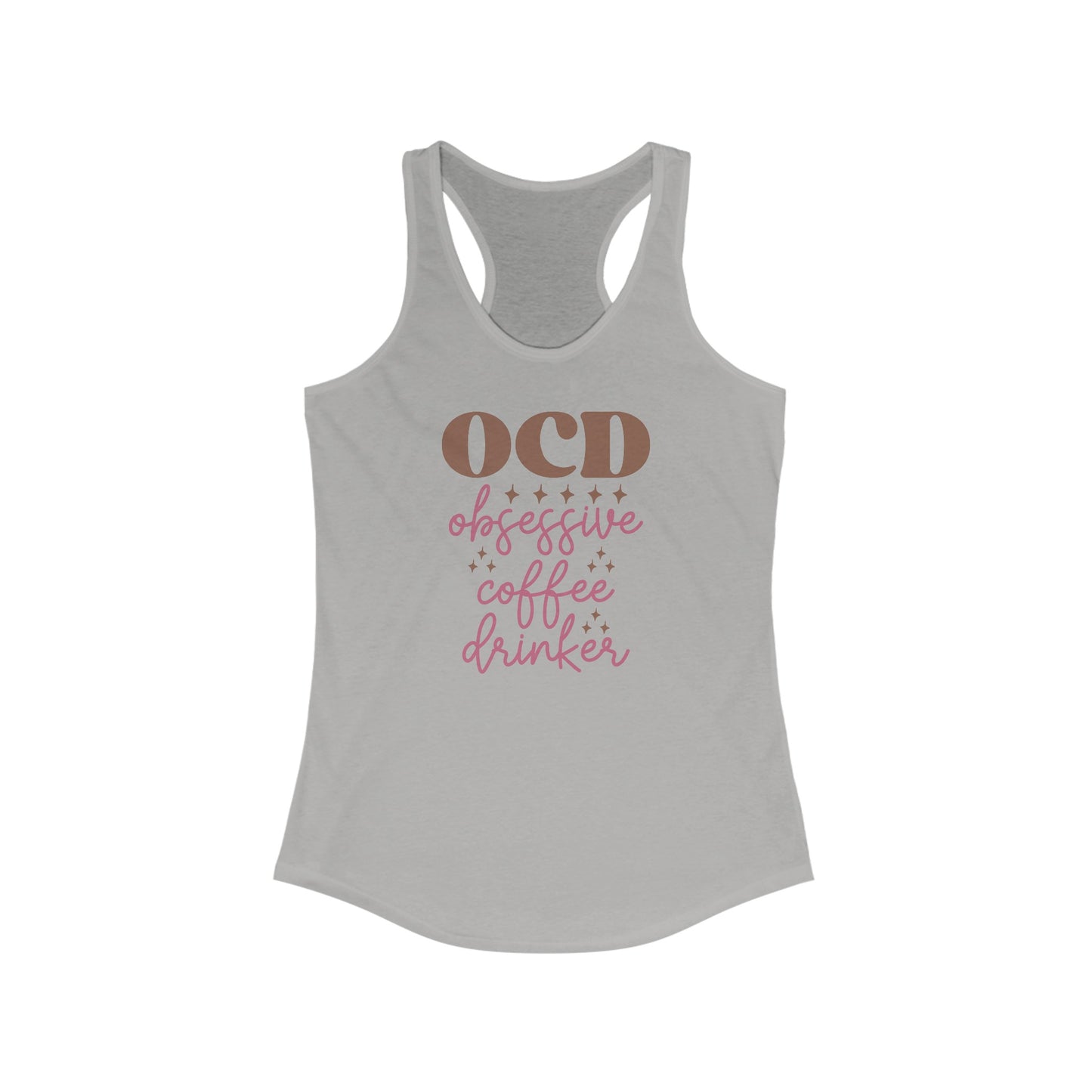 OCD Women’s Tank Top - Obsessive Coffee Drinker Design