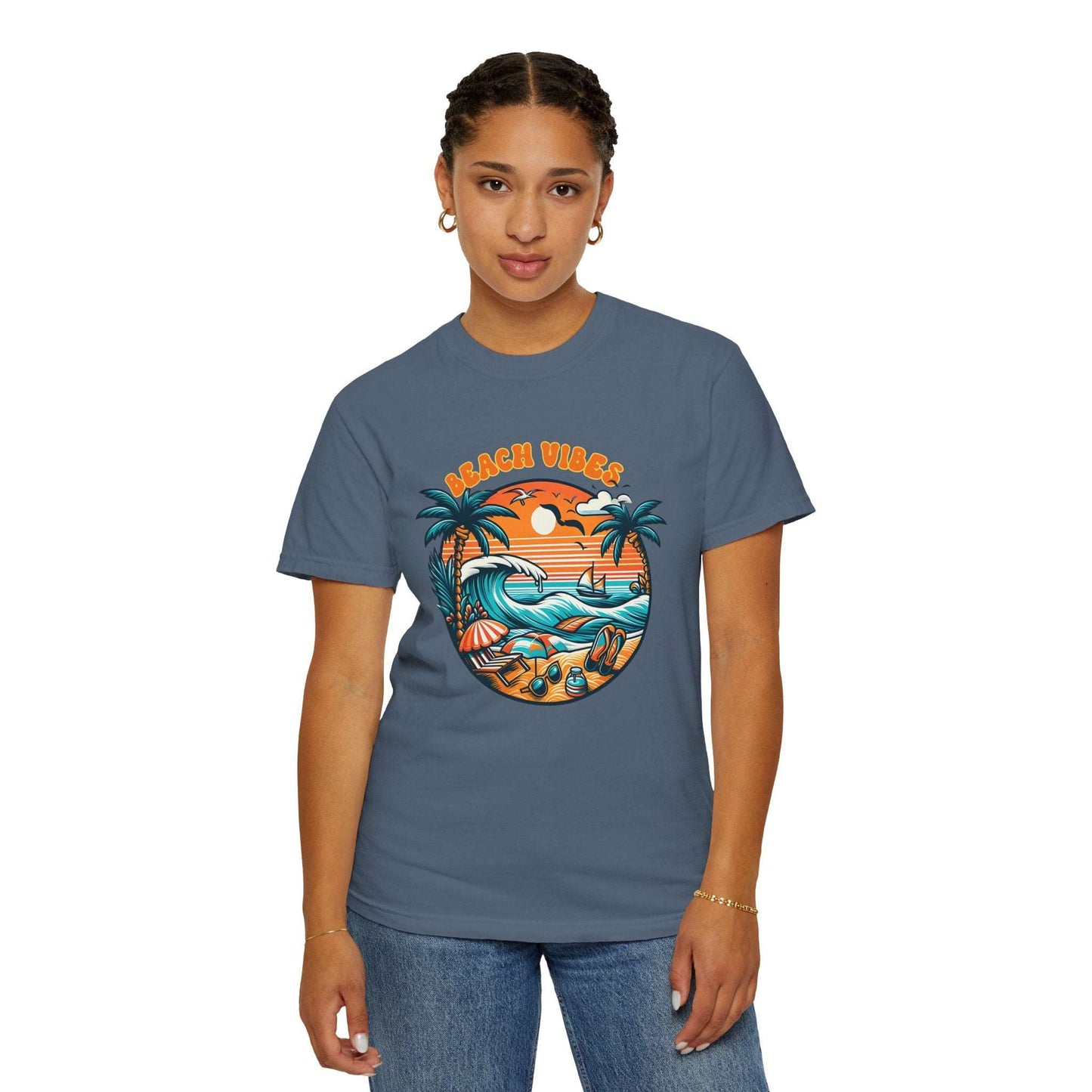 Beach Vibes - Retro Summer Bliss T-Shirt