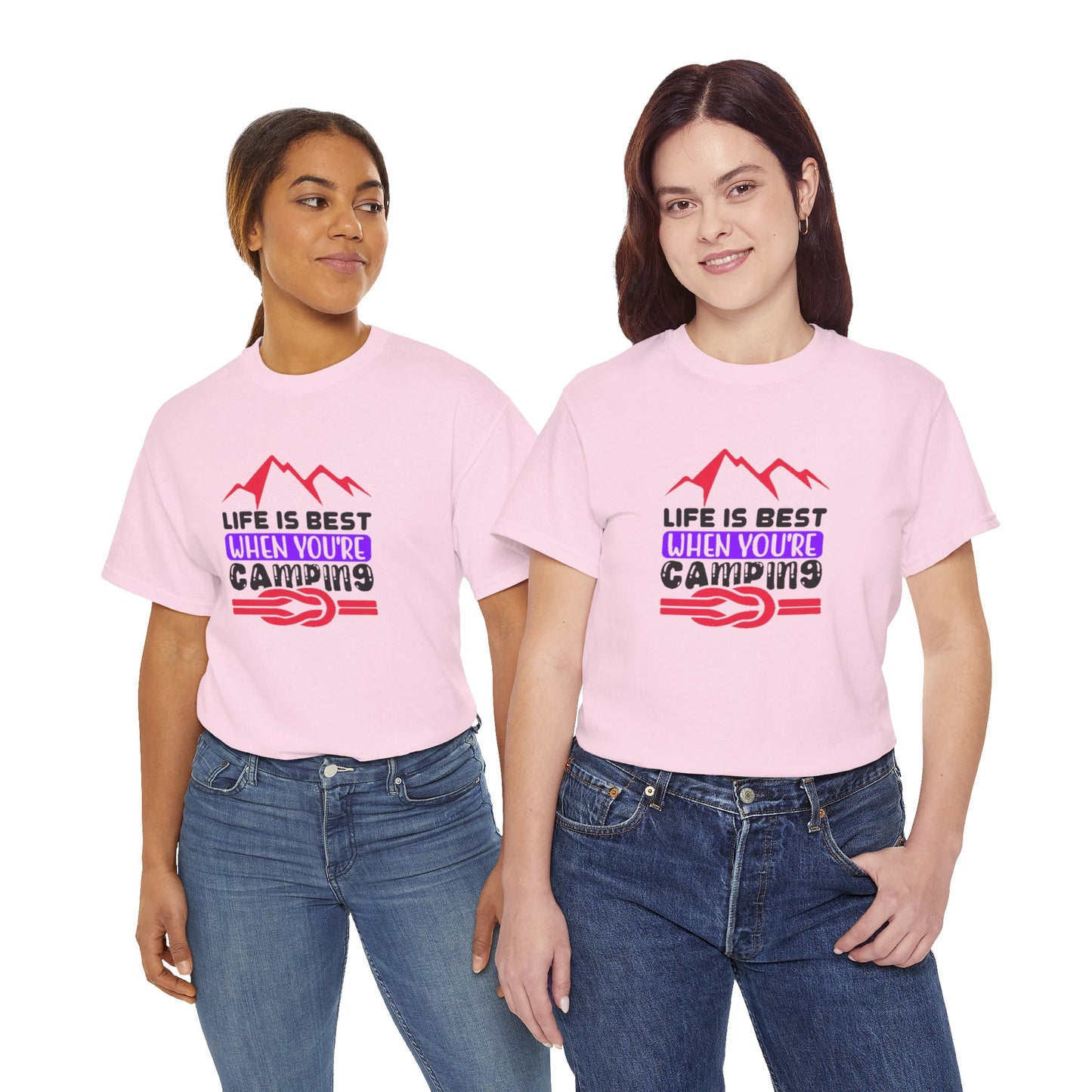 Mountain Adventure Camping Tee – Embrace the Great Outdoors