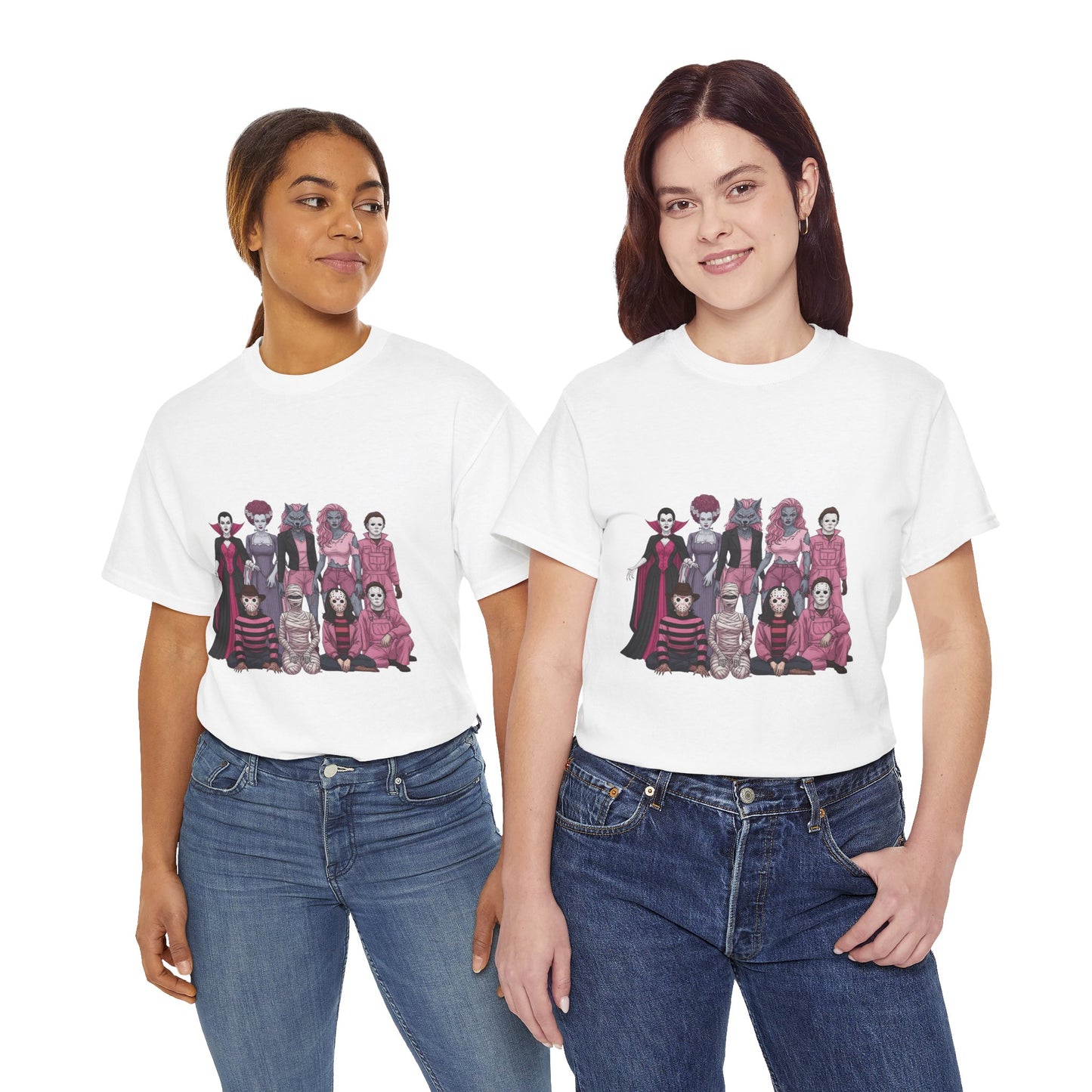 Horror Queens Breast Cancer Awareness Tee