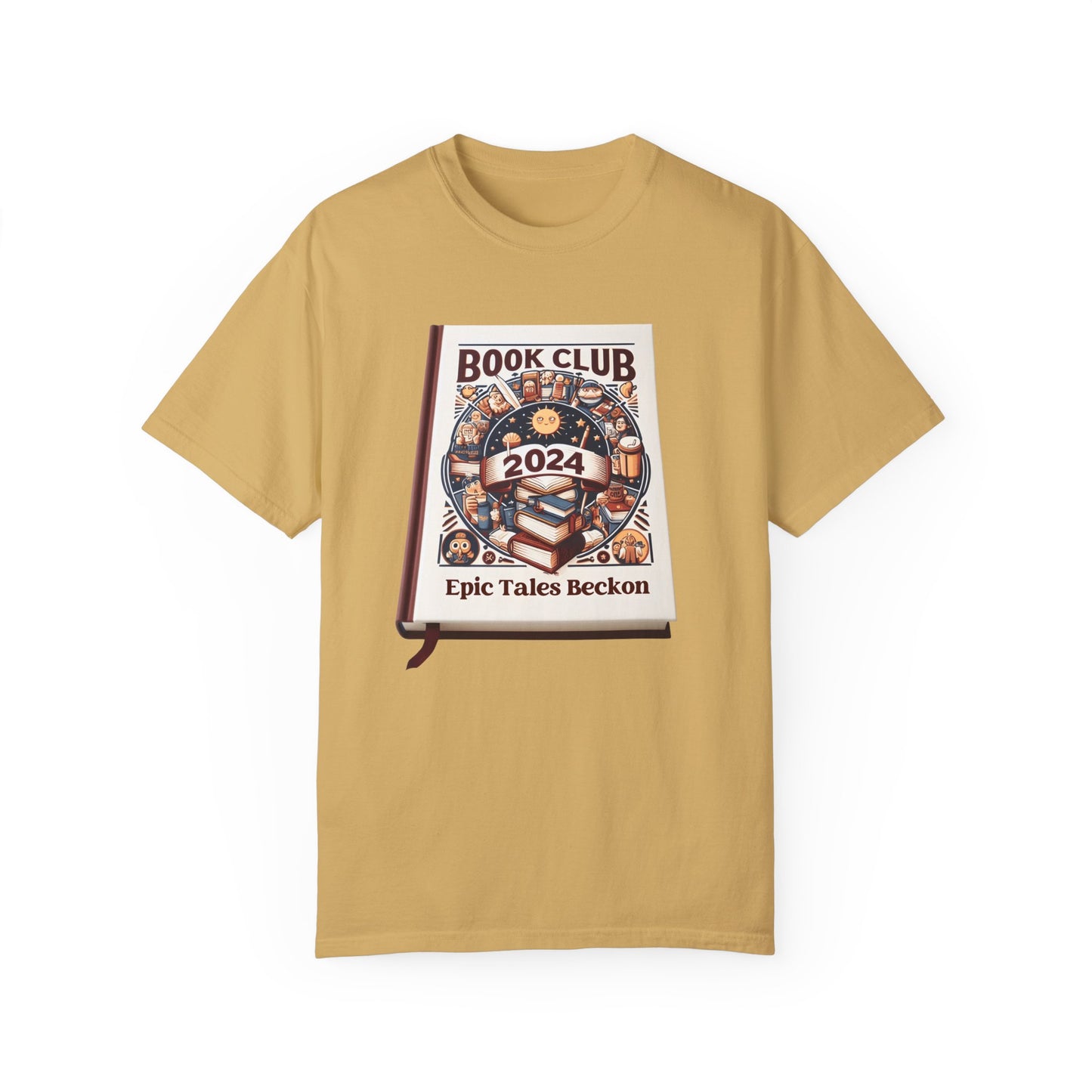 2024 Book Club - Literary Adventure tshirt - Epic Tales Beckon
