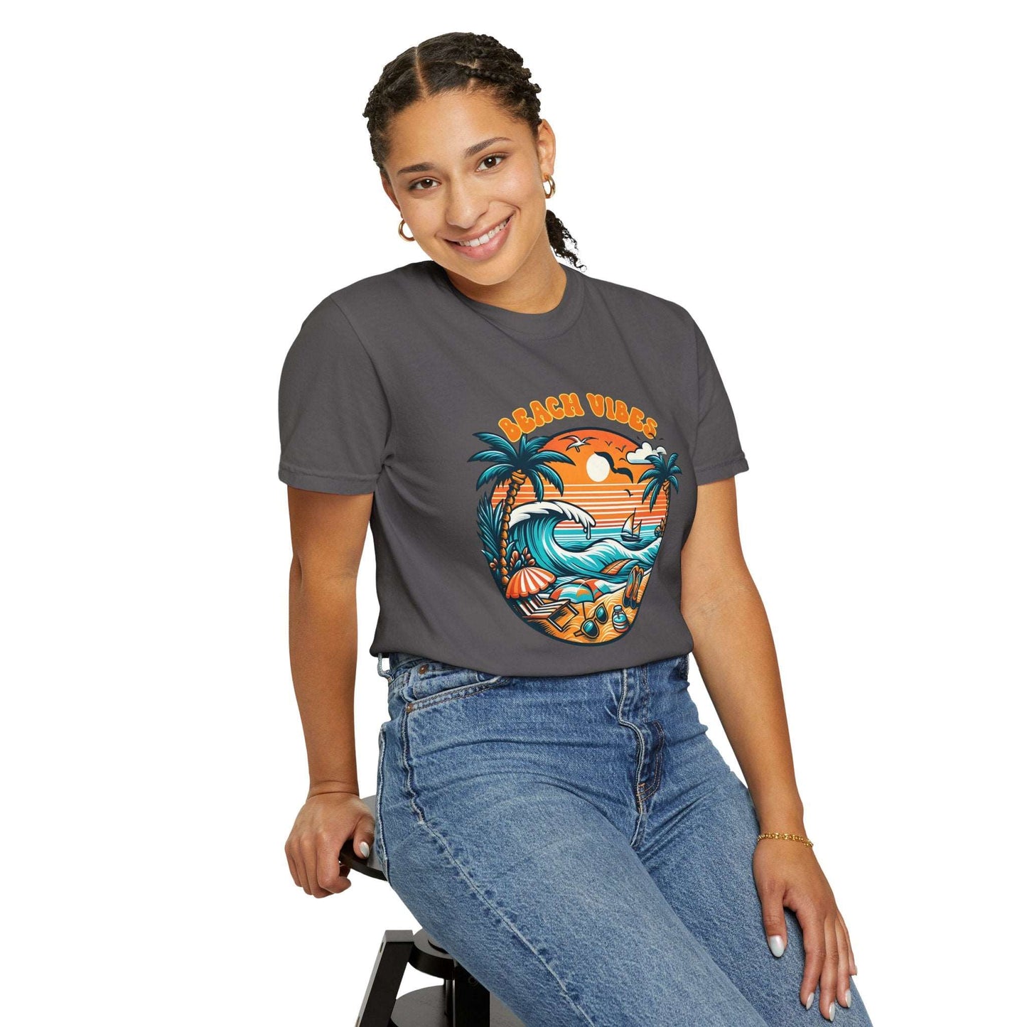 Beach Vibes - Retro Summer Bliss T-Shirt