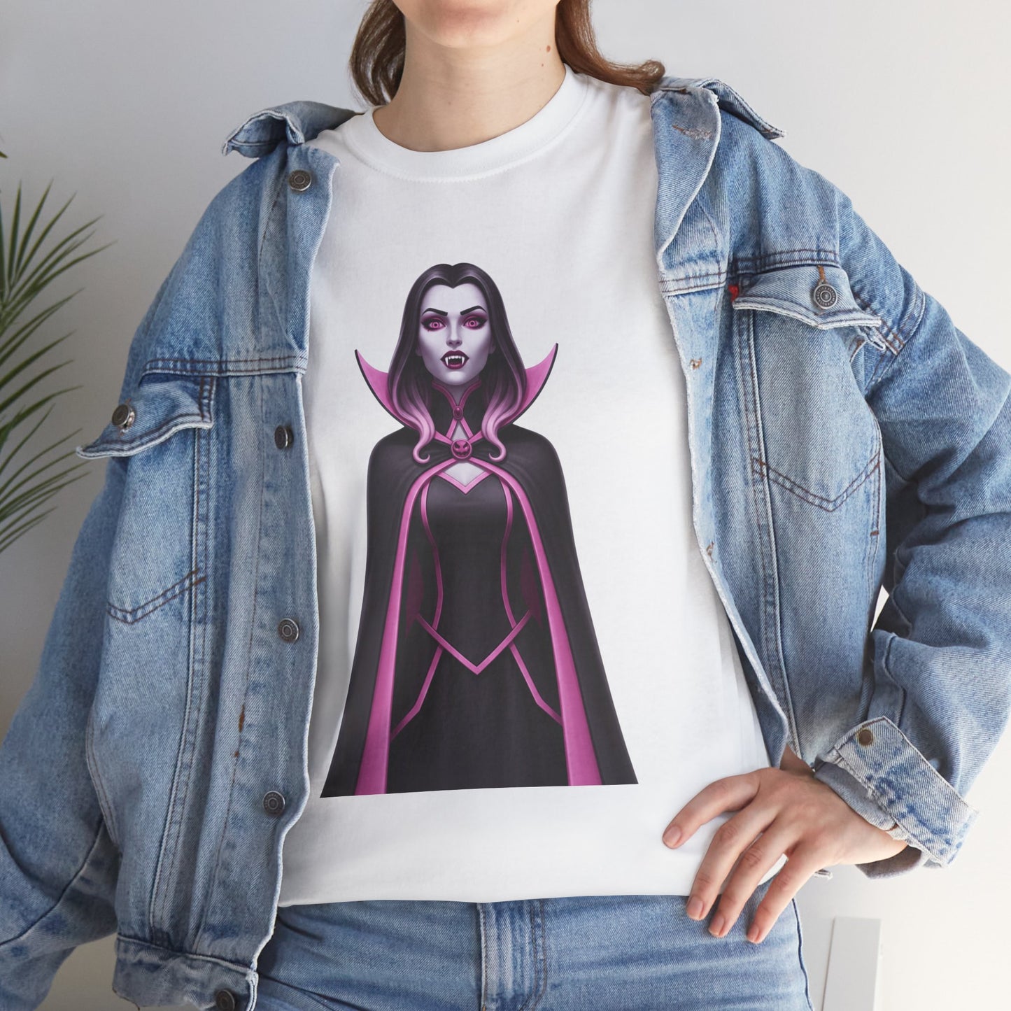 Gothic Vampiress Halloween Tee