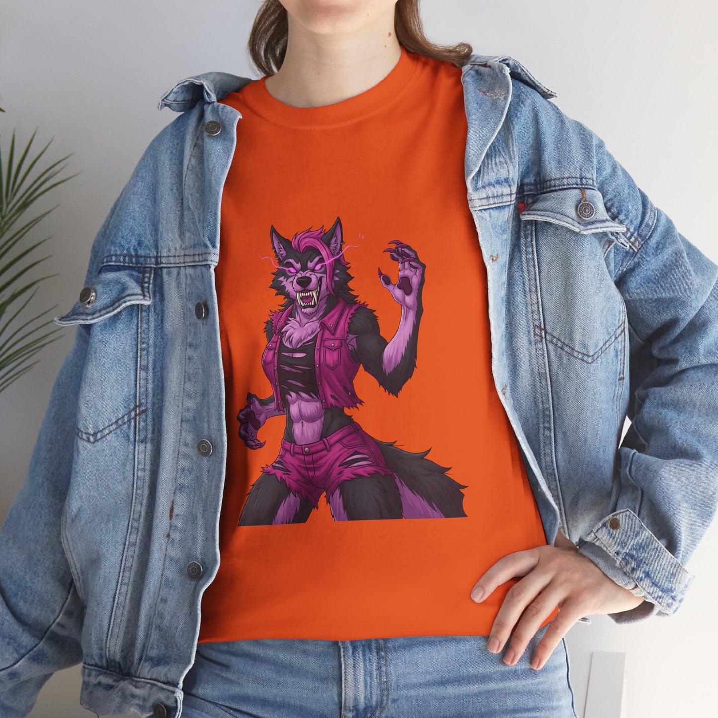 Fierce Werewolf Fights Cancer Tee