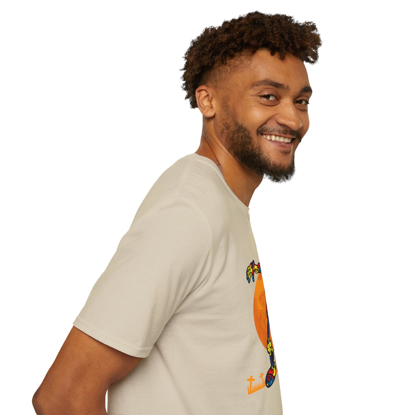 Autism Awareness Halloween Hero Tee - Embrace Uniqueness & Celebrate Differences Unisex Softstyle
