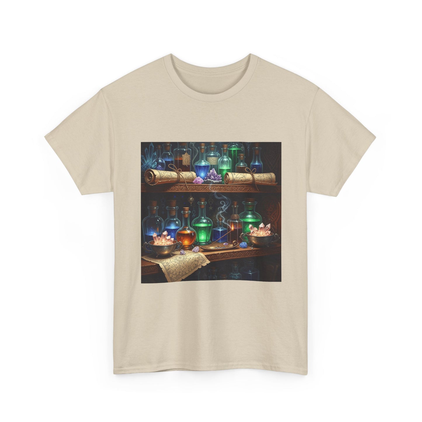 Witch's Potion Shelf Halloween Tee