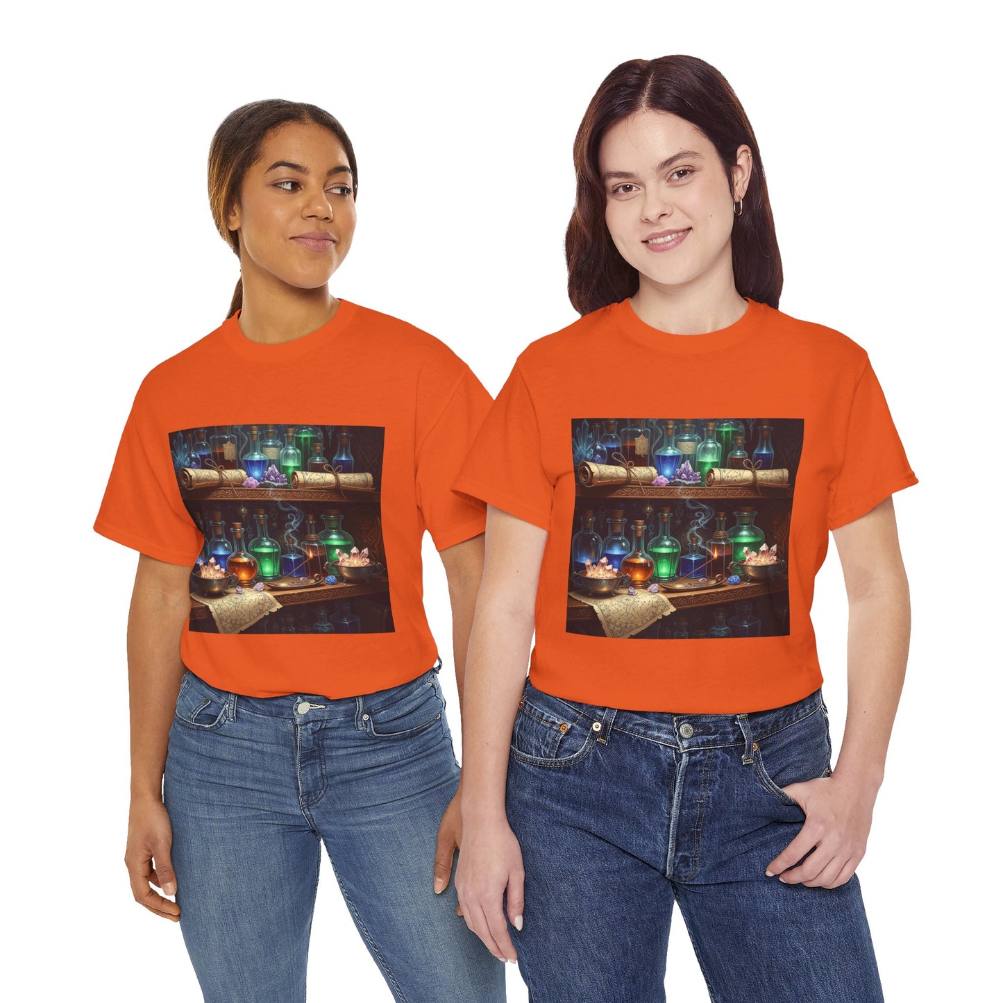 Witch's Potion Shelf Halloween Tee