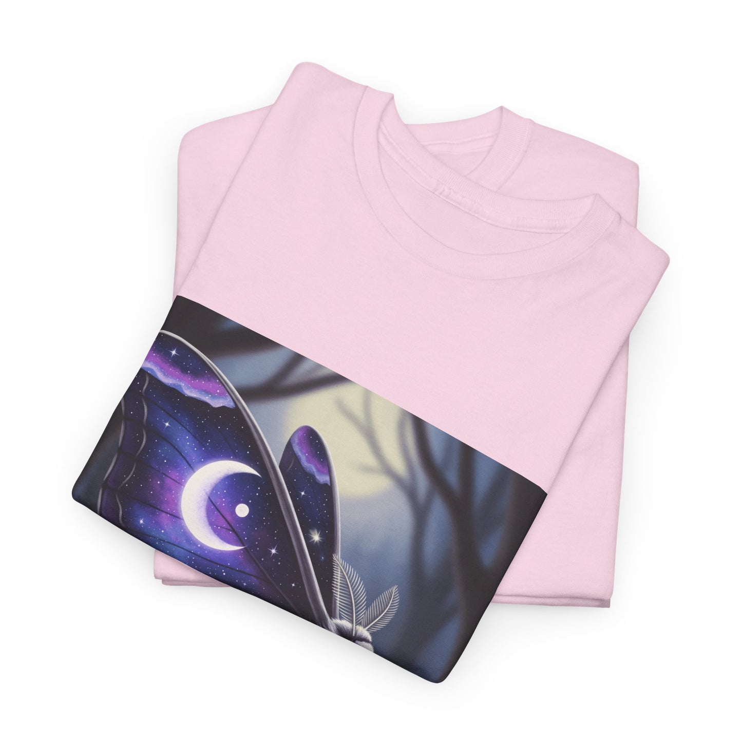 Witchy Galaxy Moth Moon Shirt