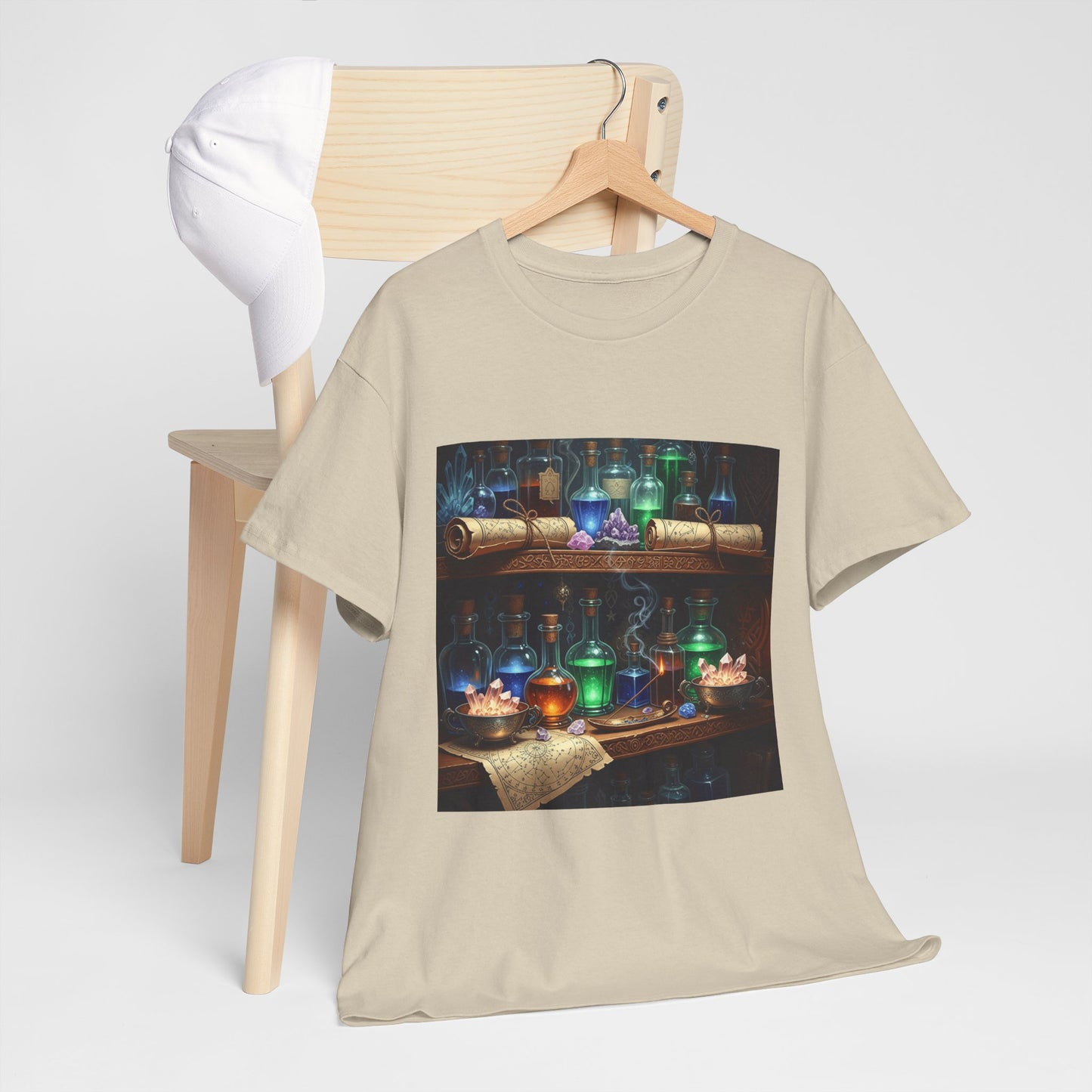 Witch's Potion Shelf Halloween Tee