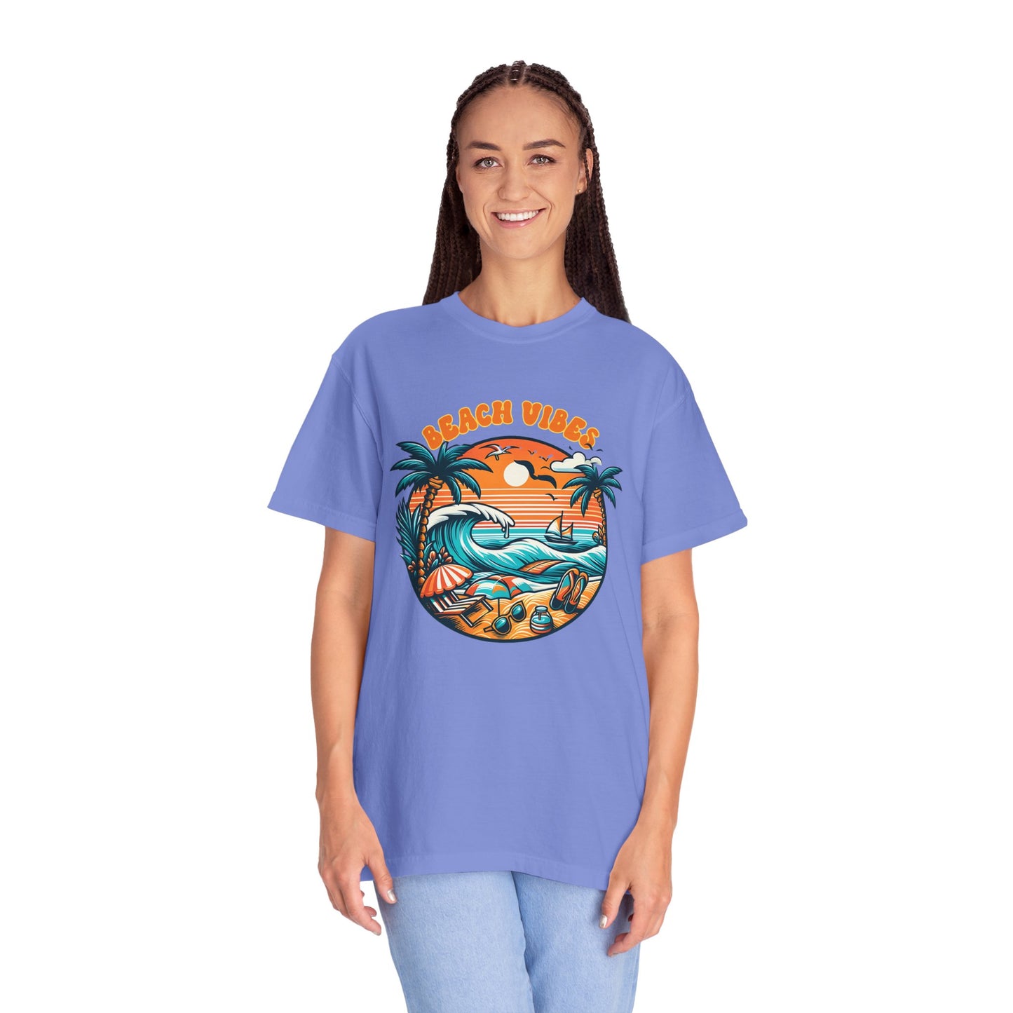 Beach Vibes - Retro Summer Bliss T-Shirt