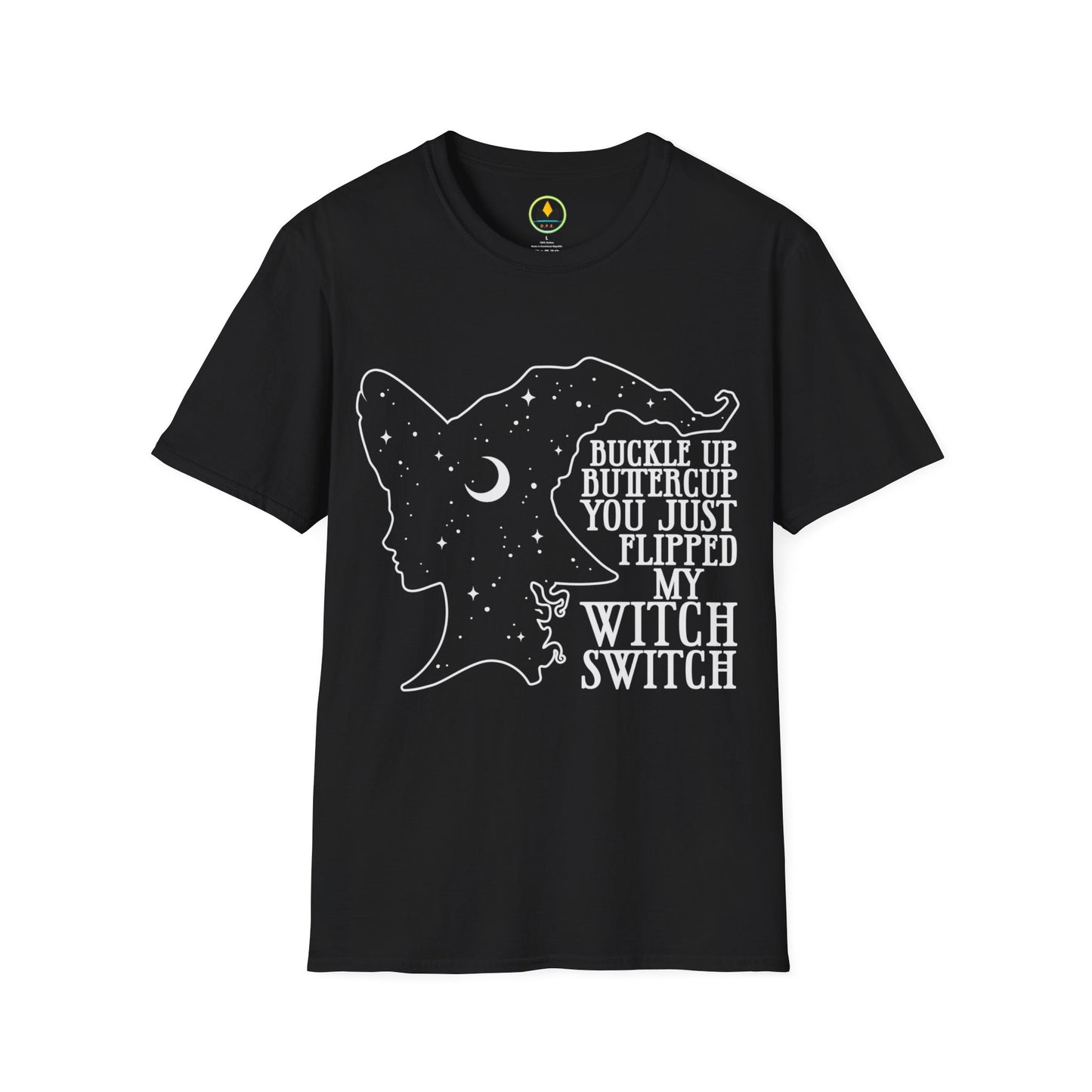 Spooky ‘Witch Switch’ Halloween Tee - Fun & Festive Holiday Apparel